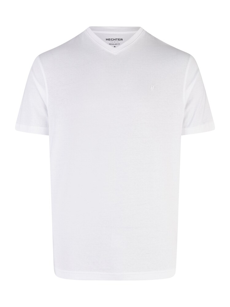 HECHTER PARIS T-Shirt Herren Größe XL weiß