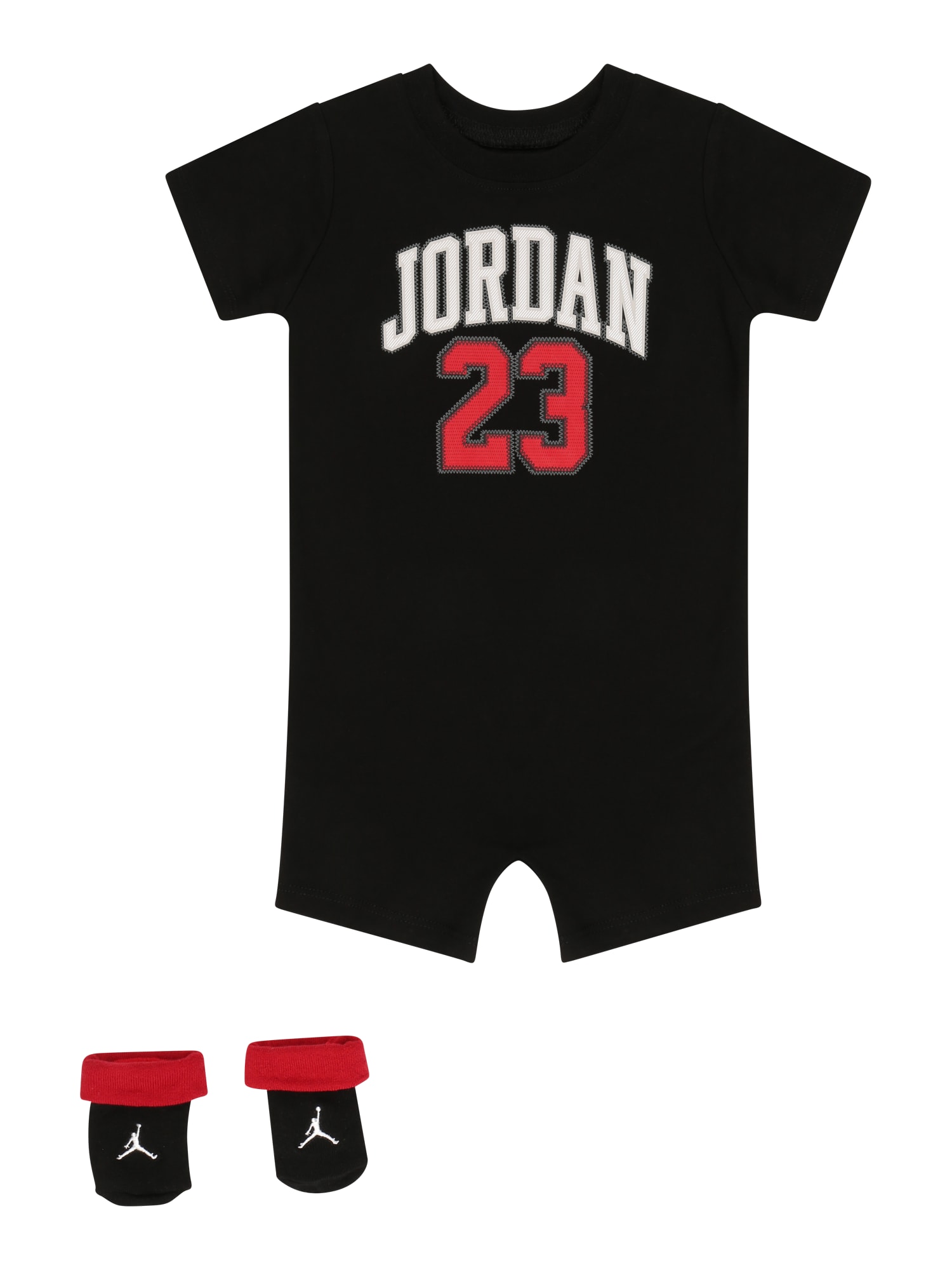 Jordan Комплект  червено / черно / бяло