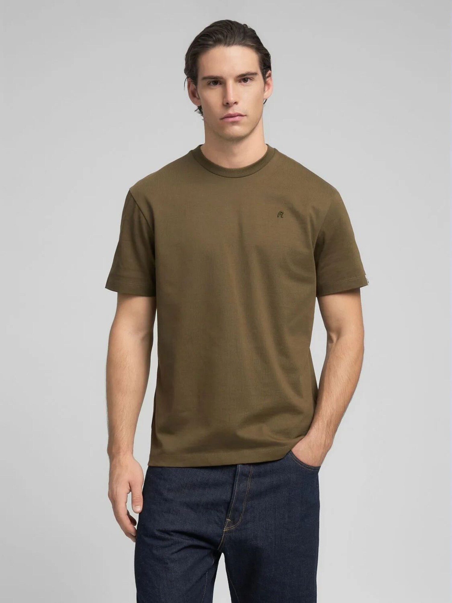REPLAY Camiseta  verde