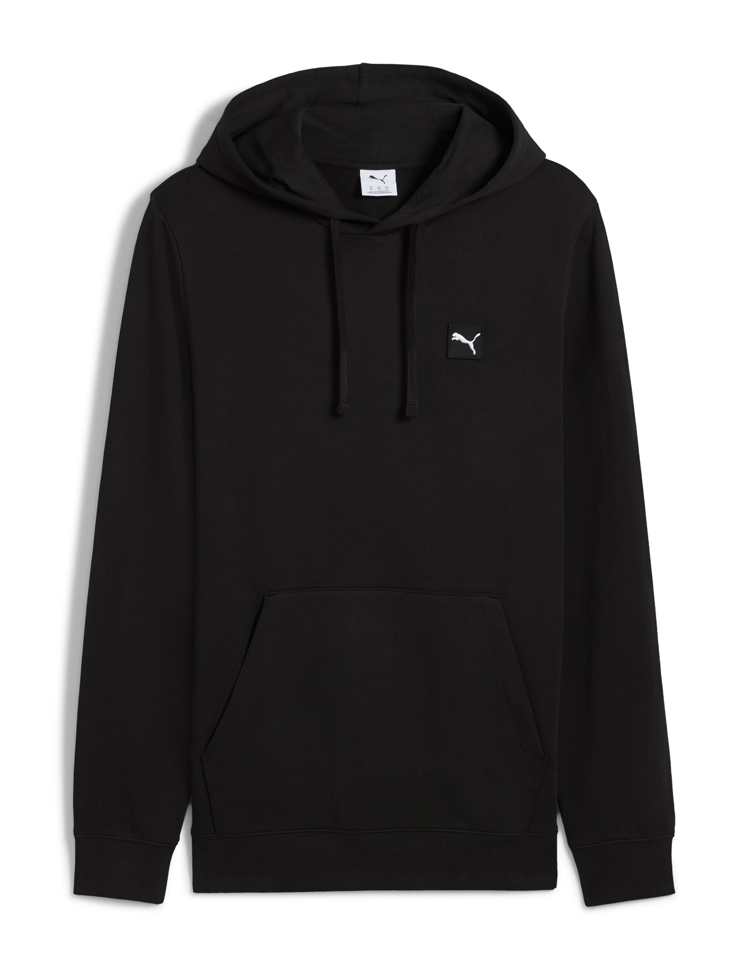 PUMA Hanorac sport ESS ELEVATED  negru / alb