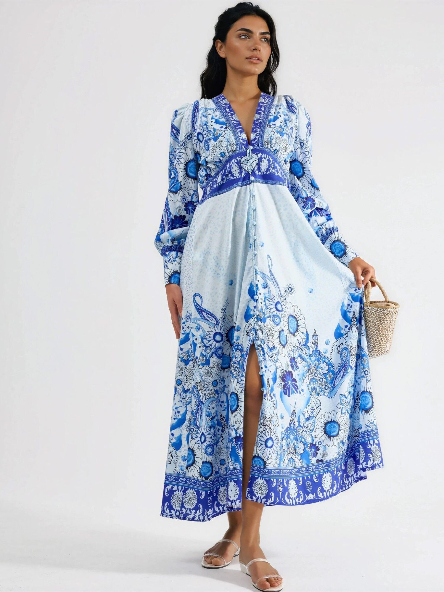 MSN Collection Abito  blu / blu reale / blu cielo / blu pastello