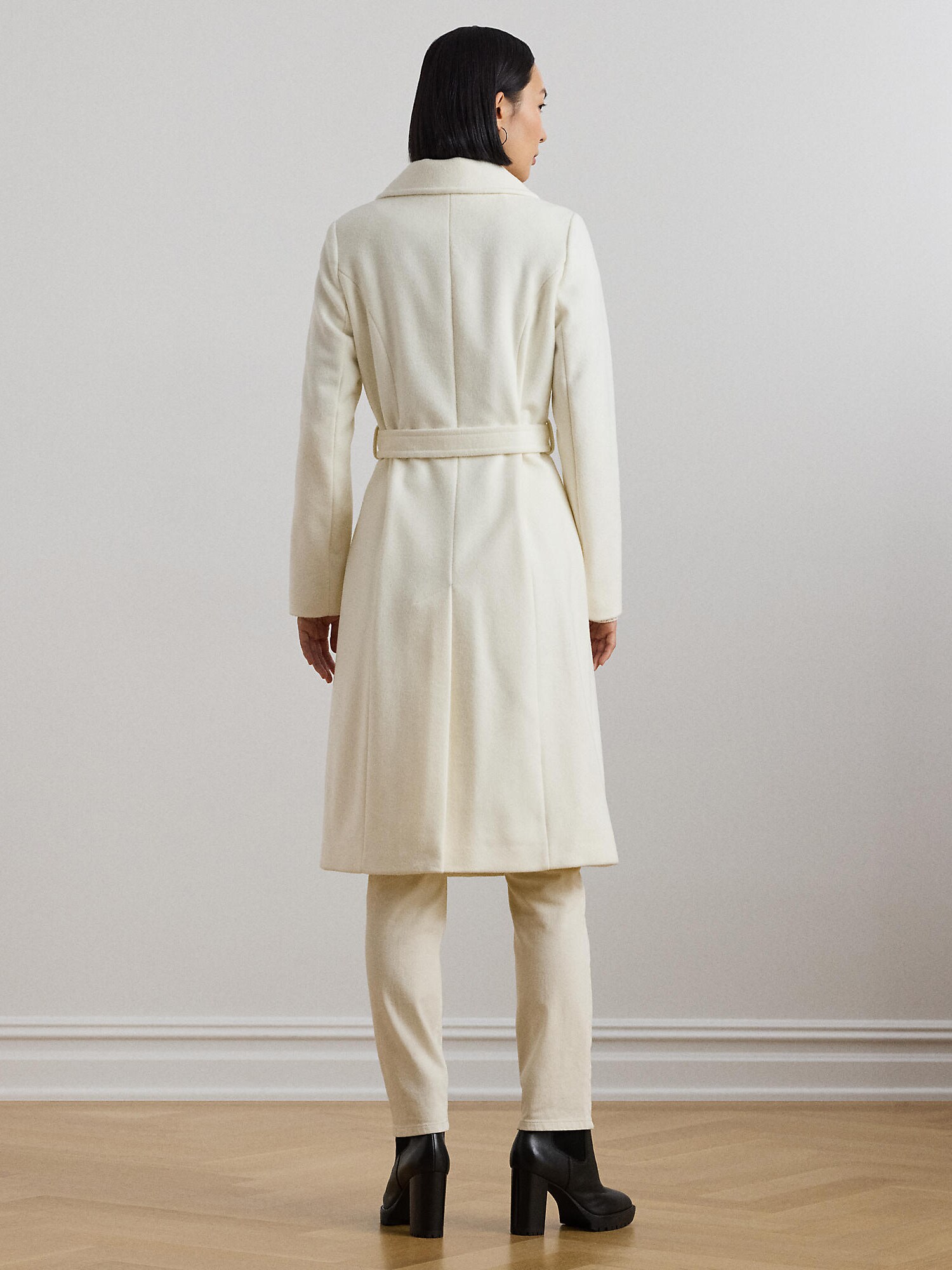 Lauren Ralph Lauren Abrigo de entretiempo crema – imagen 3