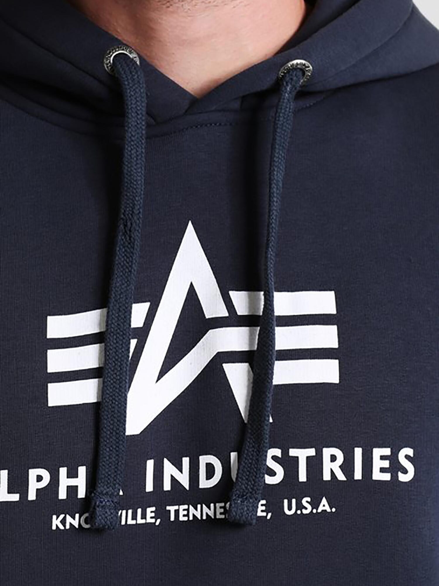 ALPHA INDUSTRIES Sudadera 'Basic'  navy – imagen 3