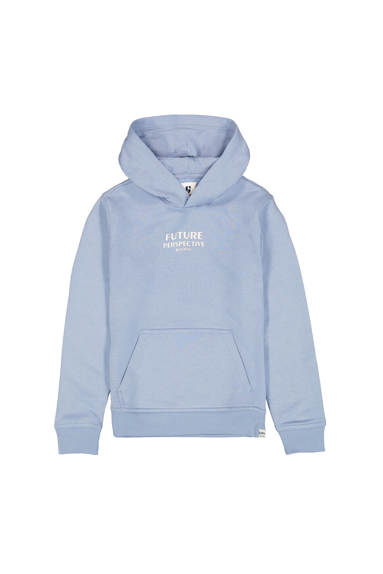 GARCIA Sweater majica nebesko plava / bijela