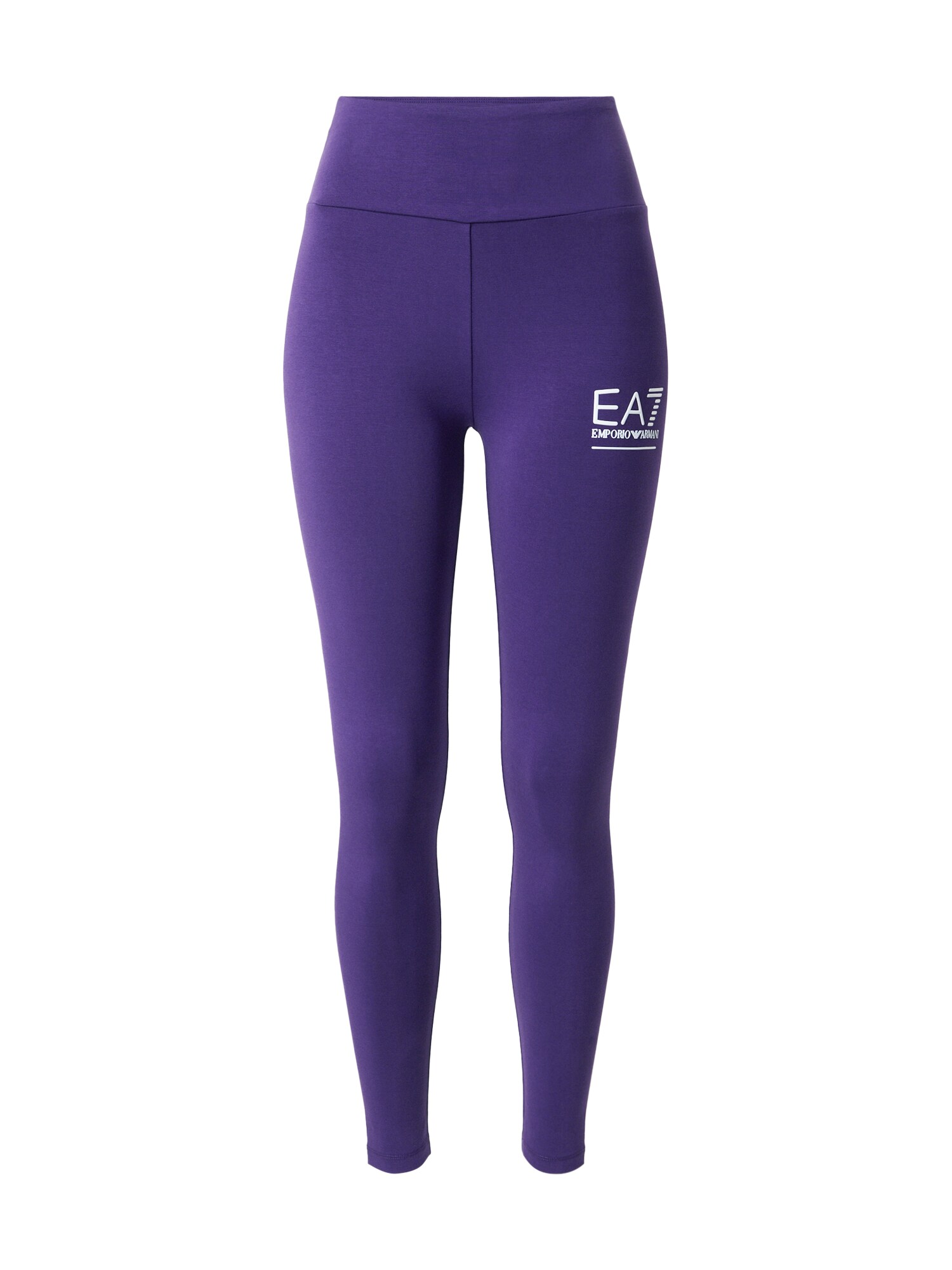 EA7 Emporio Armani Leggings  lila / fehér akciós termékkép 1