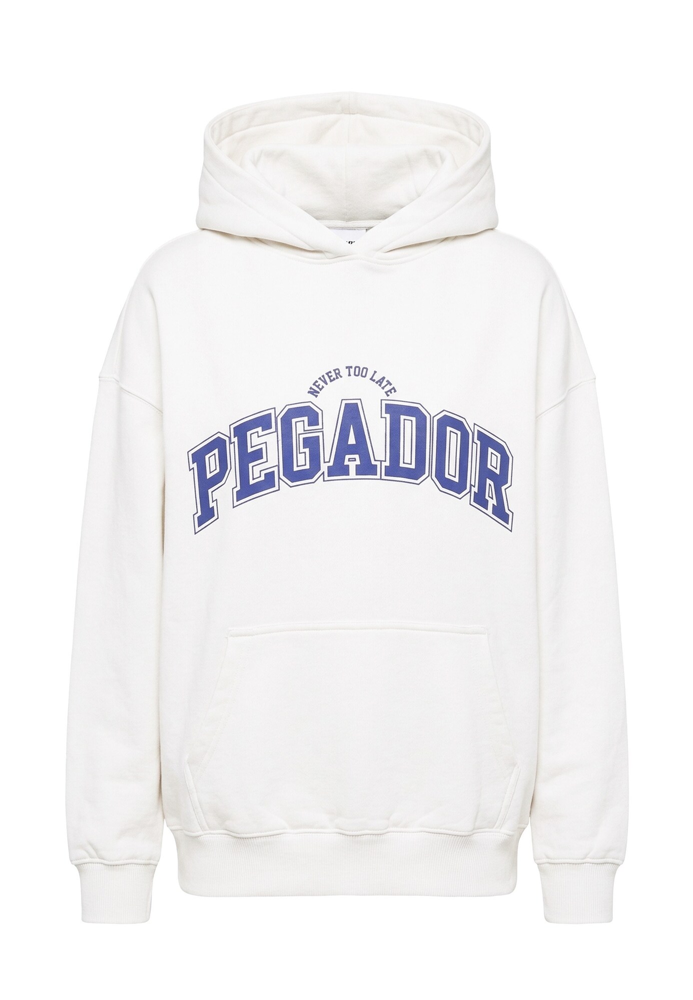 Pegador Bluză de molton 'Wayruna'  albastru regal / alb