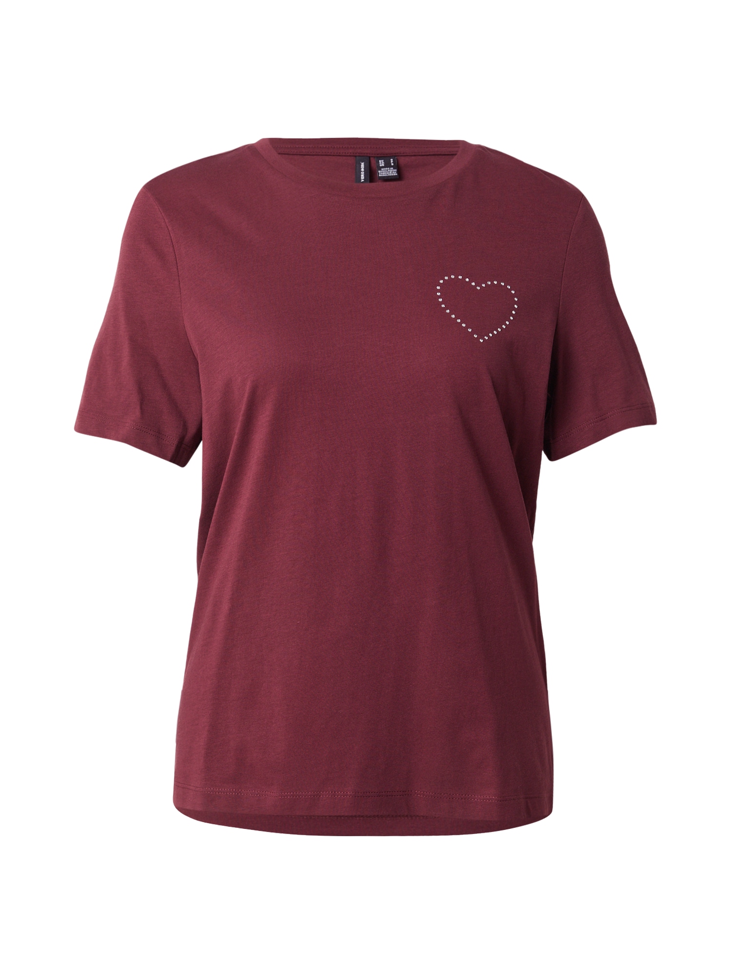 VERO MODA Tricou VMFIE roșu merlot