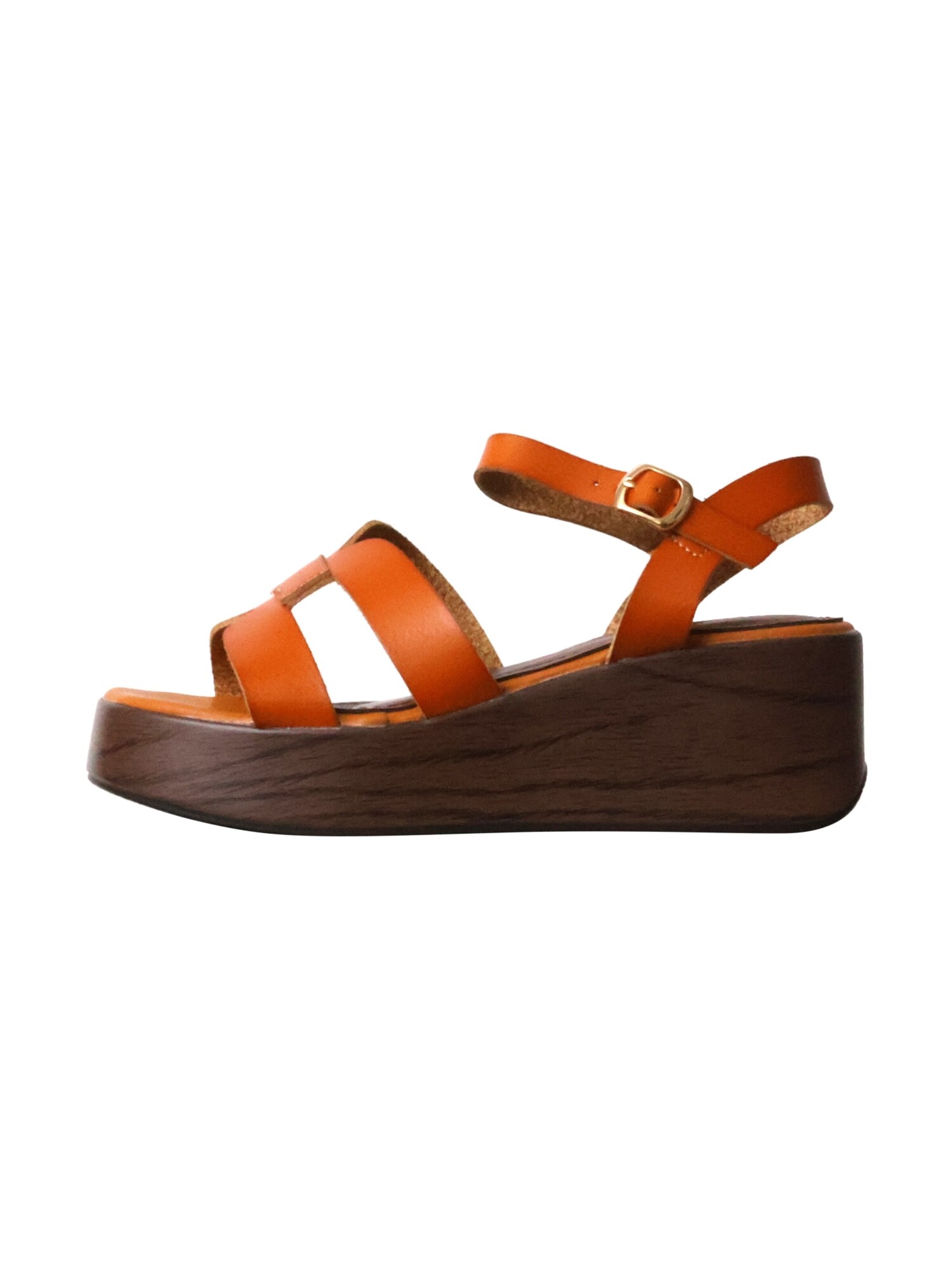 Super Mode Sandaal 'Hohe Riemchensandalen Von R And Be' Oranje