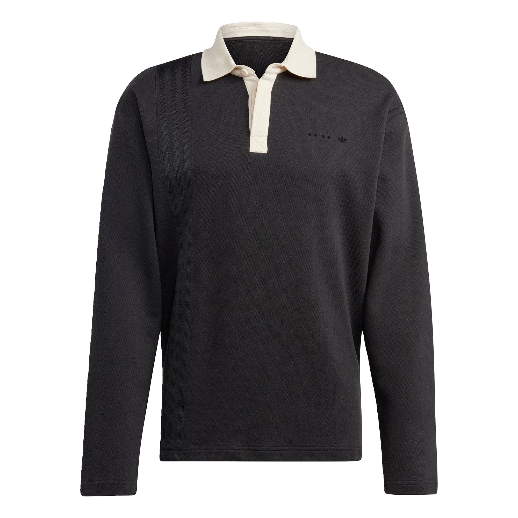 adidas Originals ADIDAS ORIGINALS Poloshirt schwarz / wollweiß