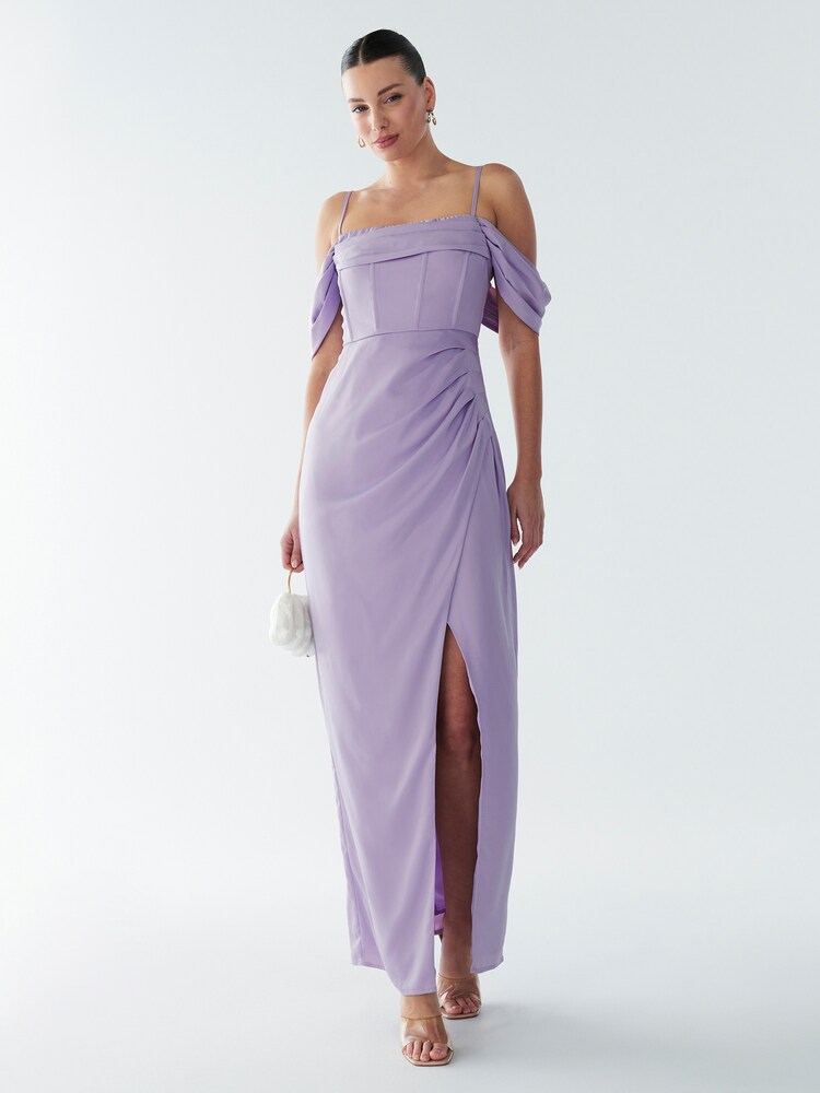 BWLDR Kleid 'Bismarck' Damen Größe 42 flieder Winterkleid