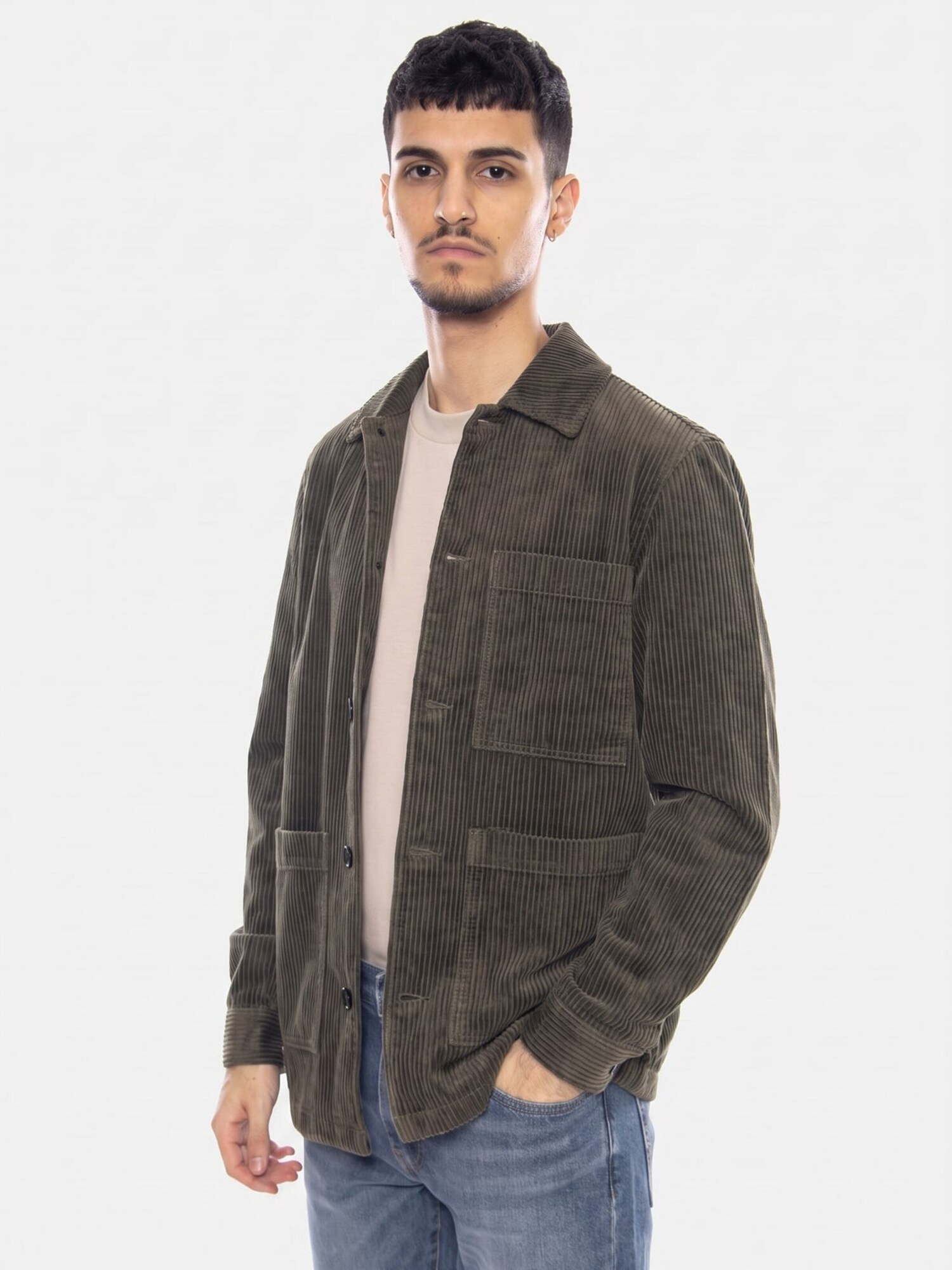 minimum Giacca di mezza stagione 'Baleo Forest Night Jacket -- Men's Green Jacket' verde
