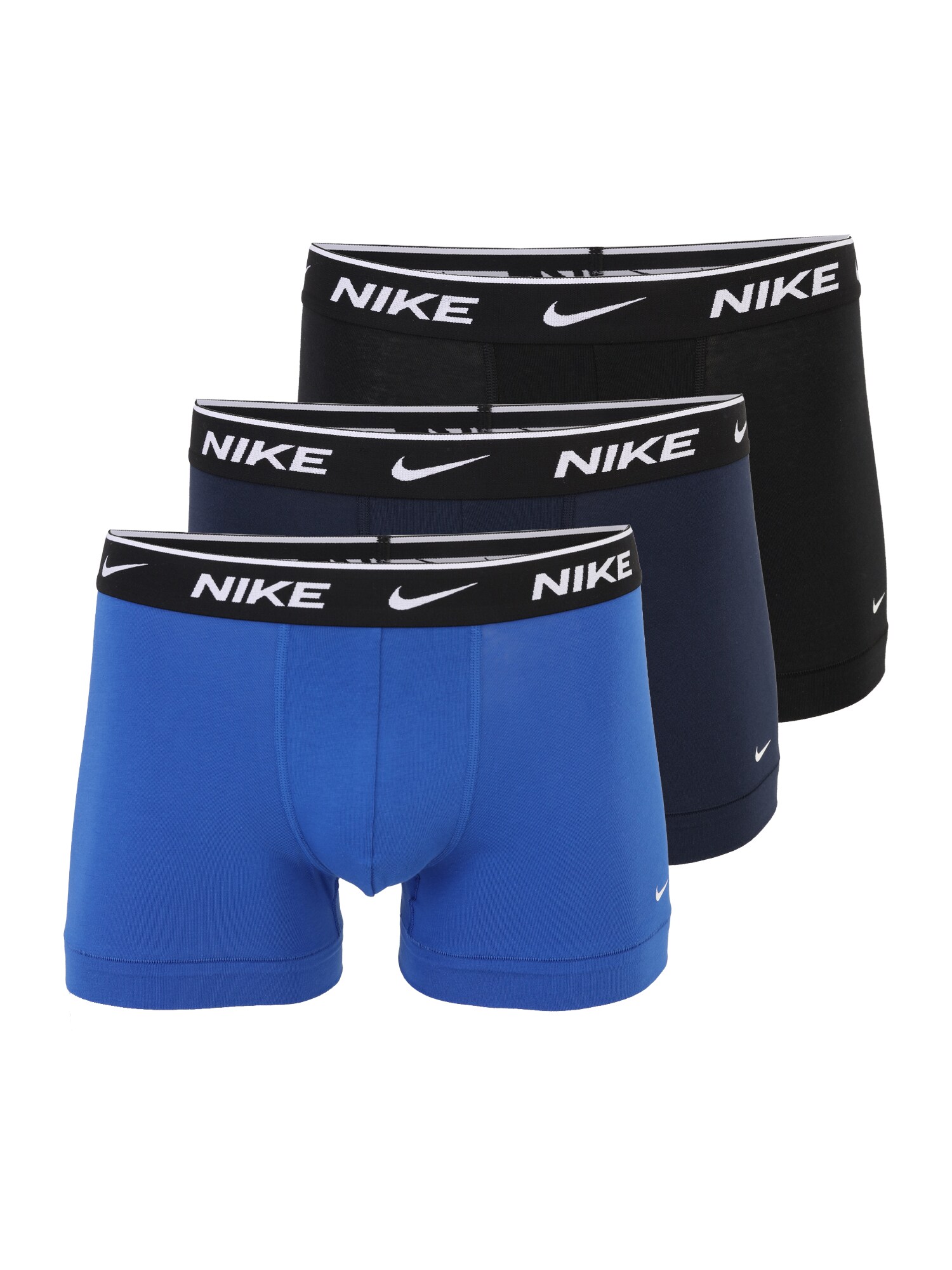 NIKE Underwear Boxeri  albastru / bleumarin / negru / alb