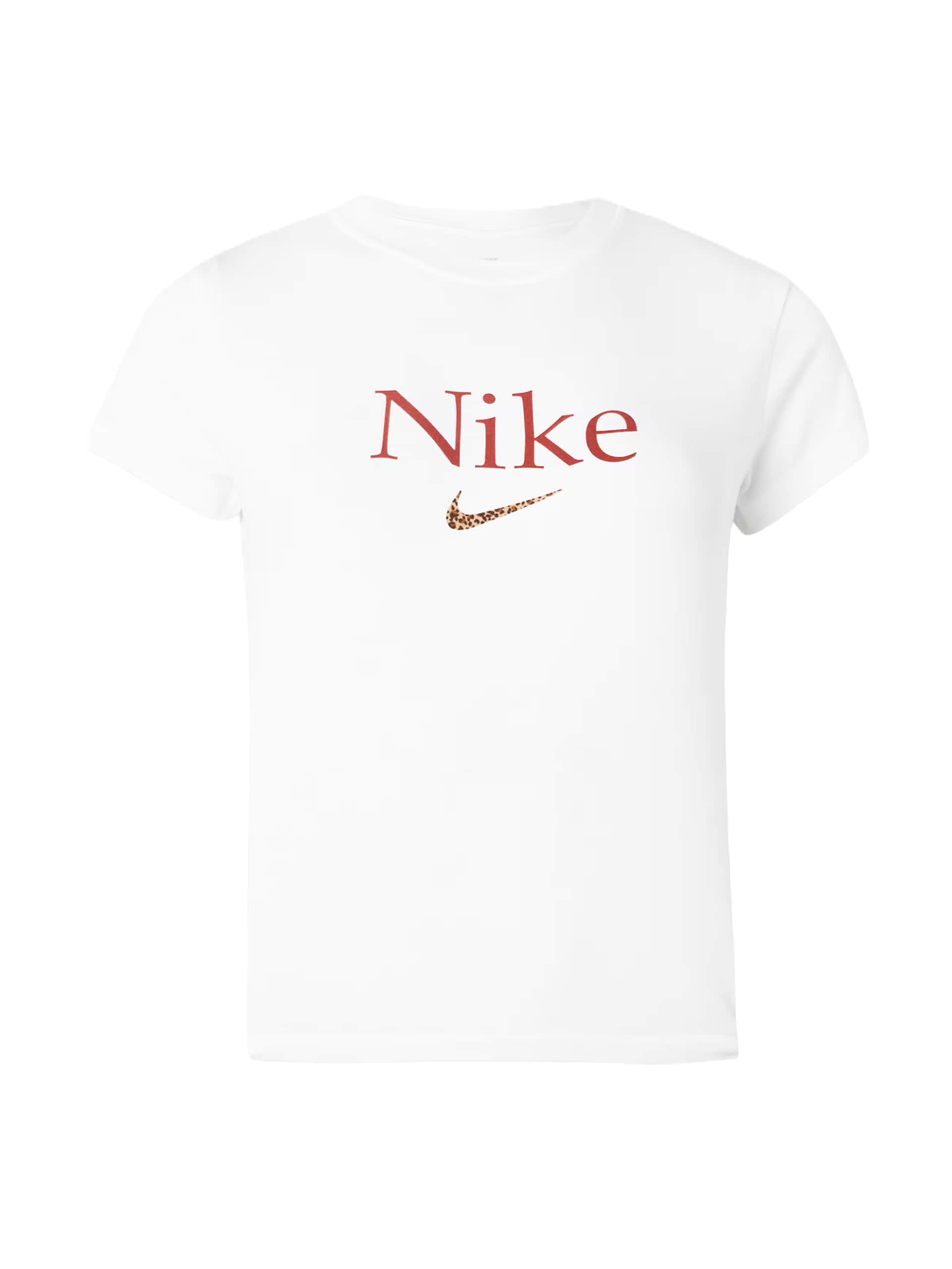 Nike Sportswear T-shirt brun / cappuccino / körsbärsröd dam