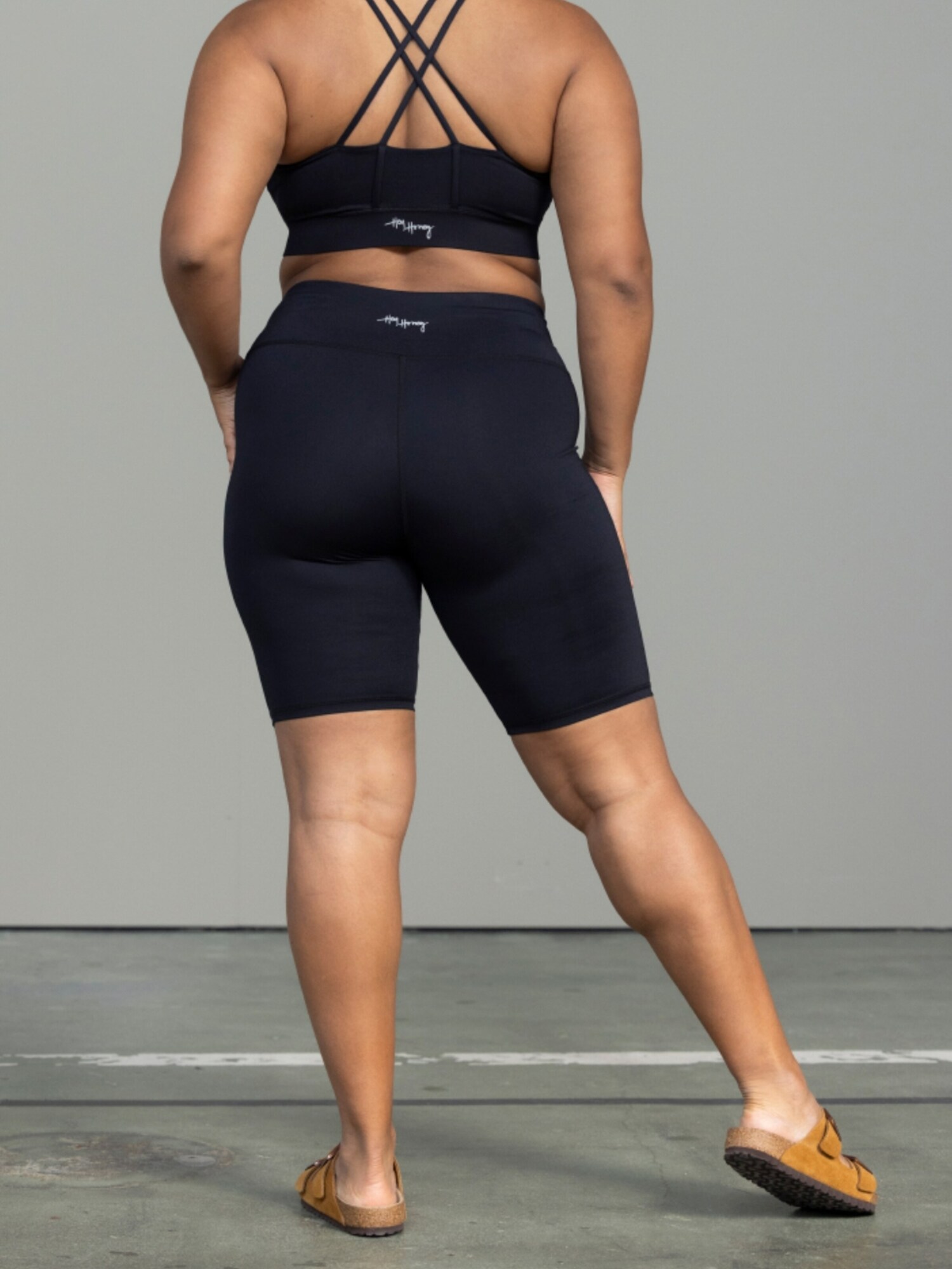 Hey Honey Leggings 'Biker'  negro
