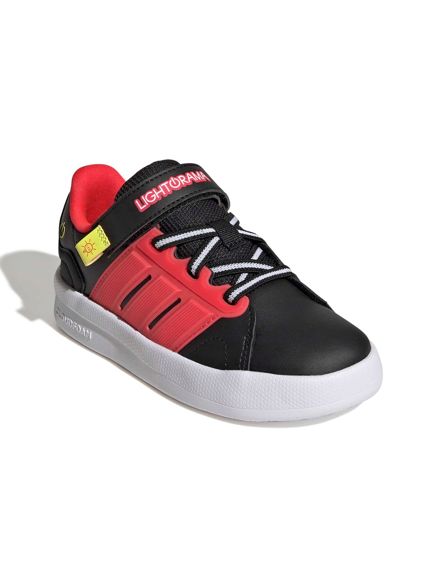 ADIDAS SPORTSWEAR Pantofi sport LIGHTORAMA COURT roșu / negru