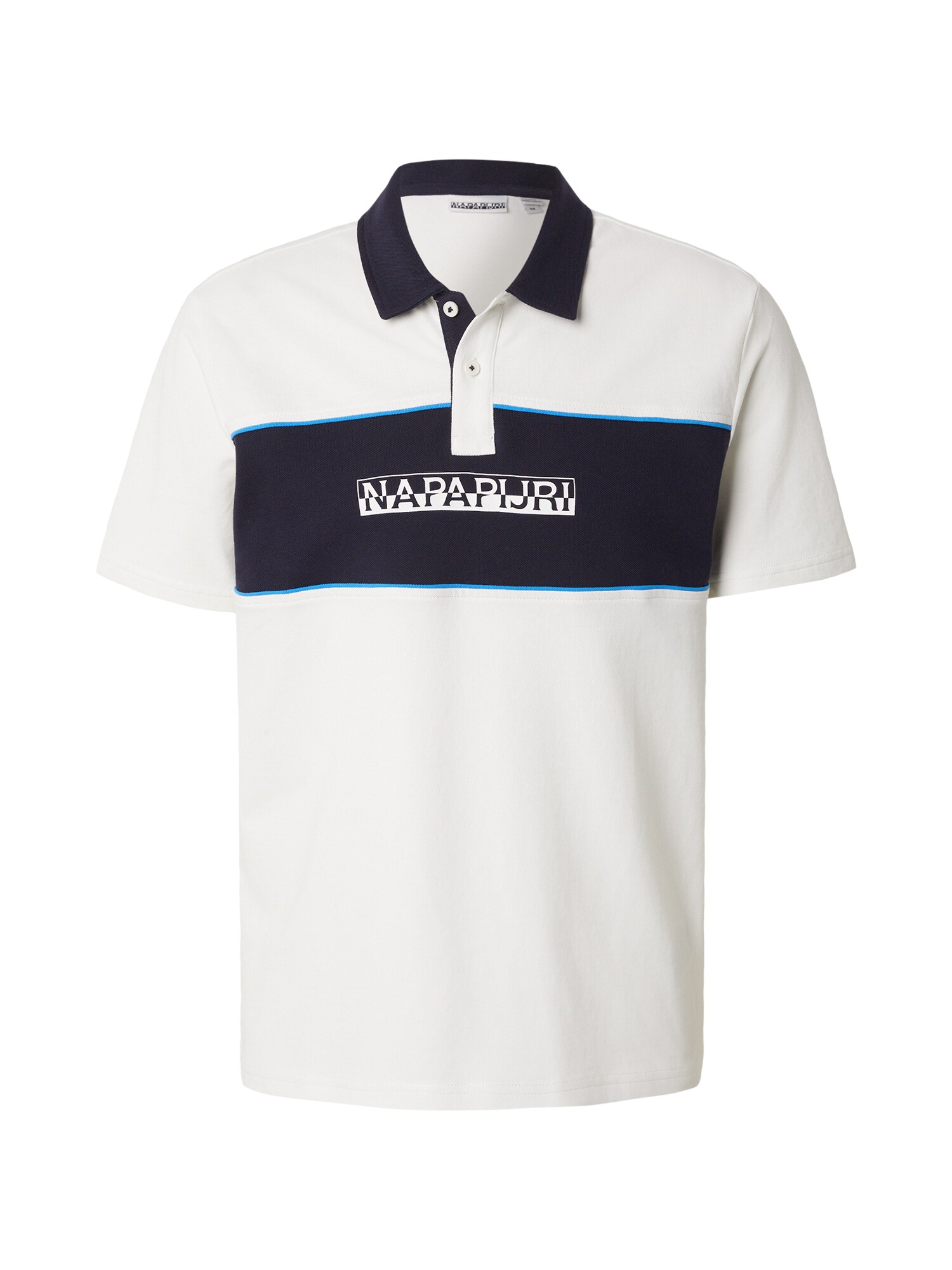 NAPAPIJRI Tricou 'EKIM'  bleumarin / albastru regal / alb