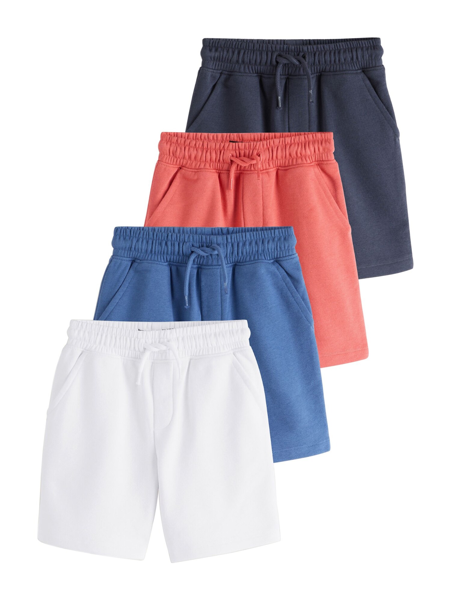 Next Pantaloni albastru / roșu / negru / alb