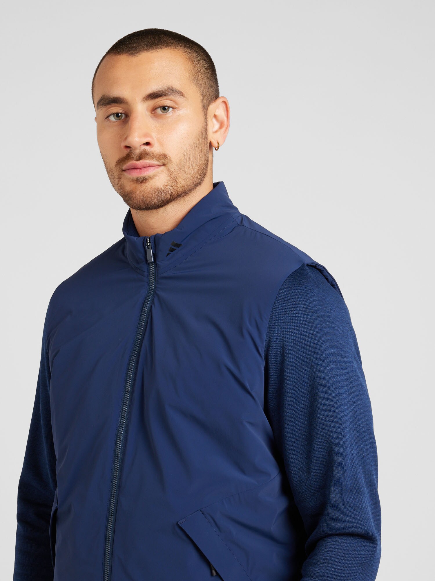ADIDAS GOLF Outdoorová bunda námornícka modrá (obrázok 4)