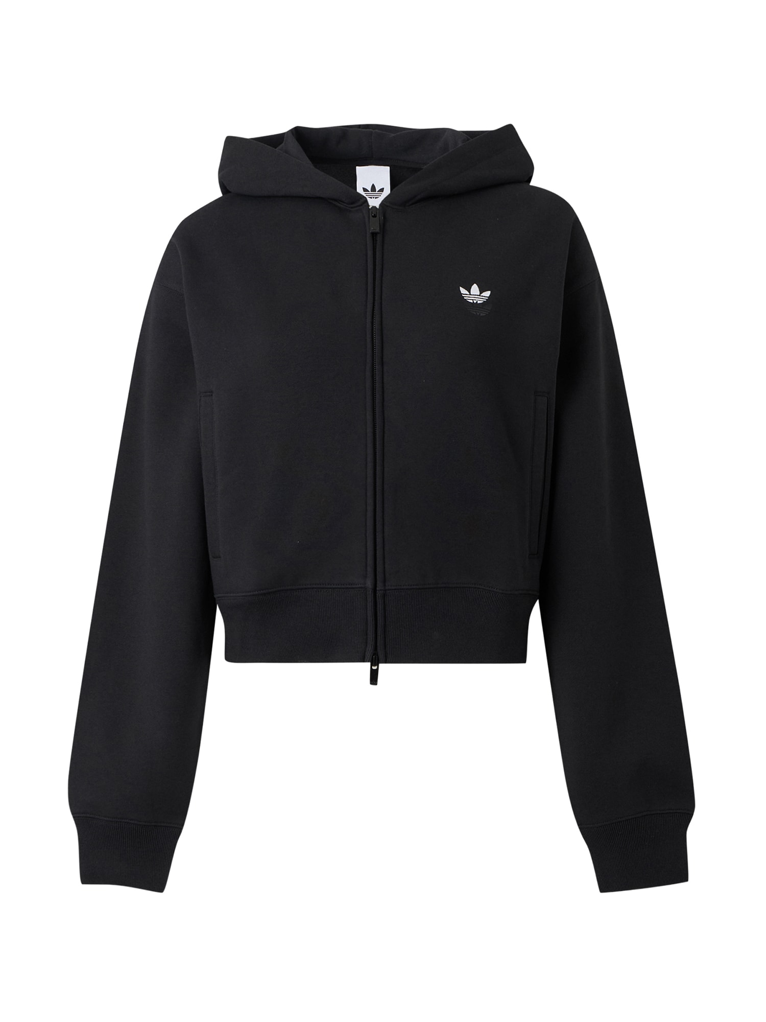 ADIDAS ORIGINALS Tepláková bunda 'ESS'  čierna