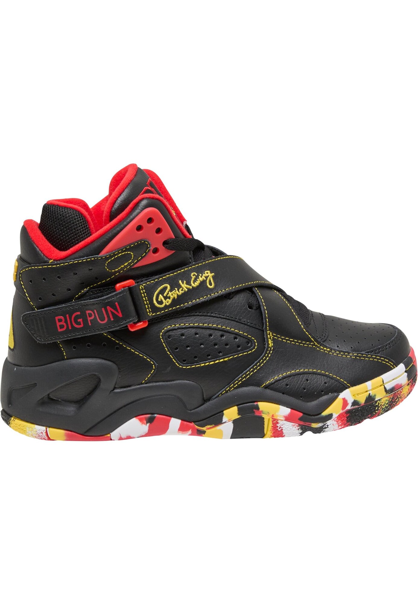 Ewing Botas 'Rogue Big Pun'  rojo / negro