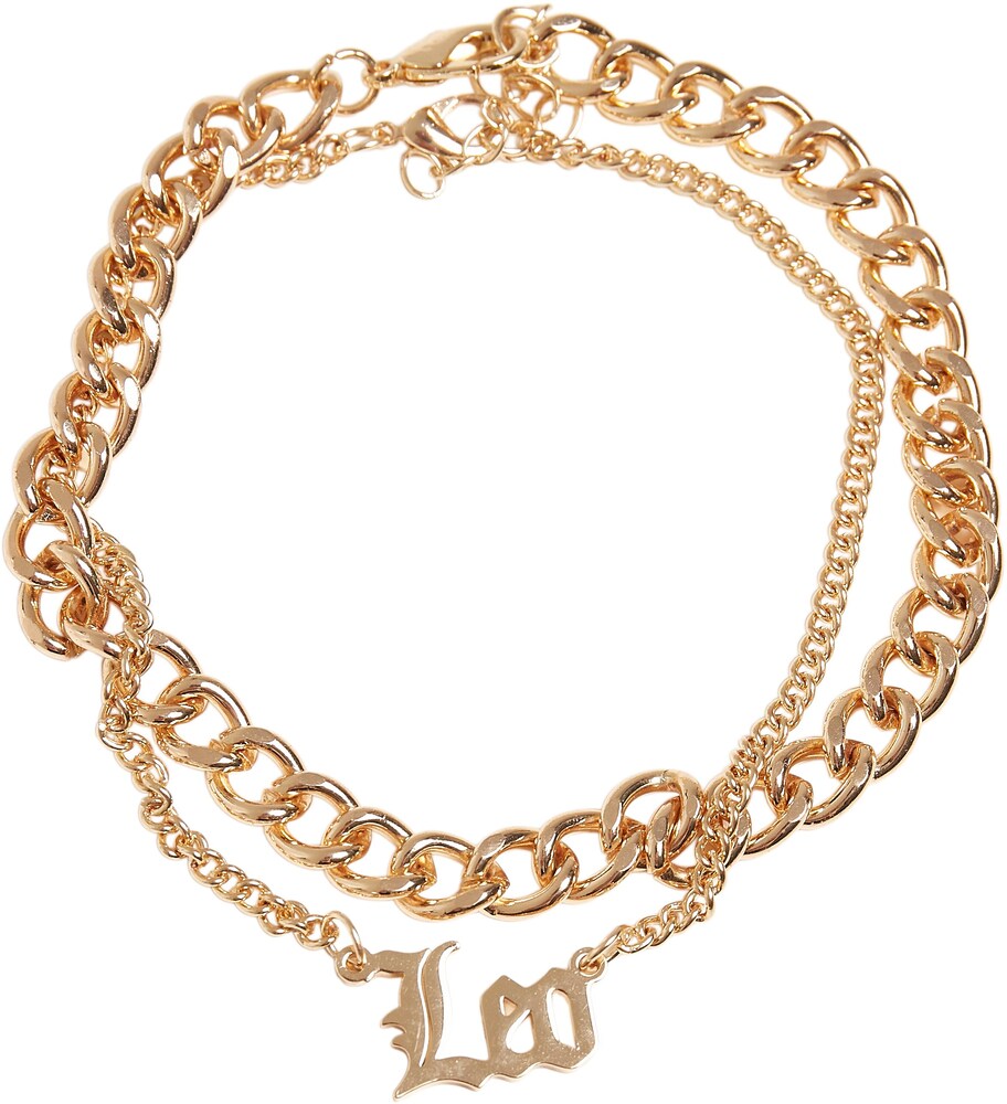 Urban Classics Fußkette Damen Größe L/XL gold