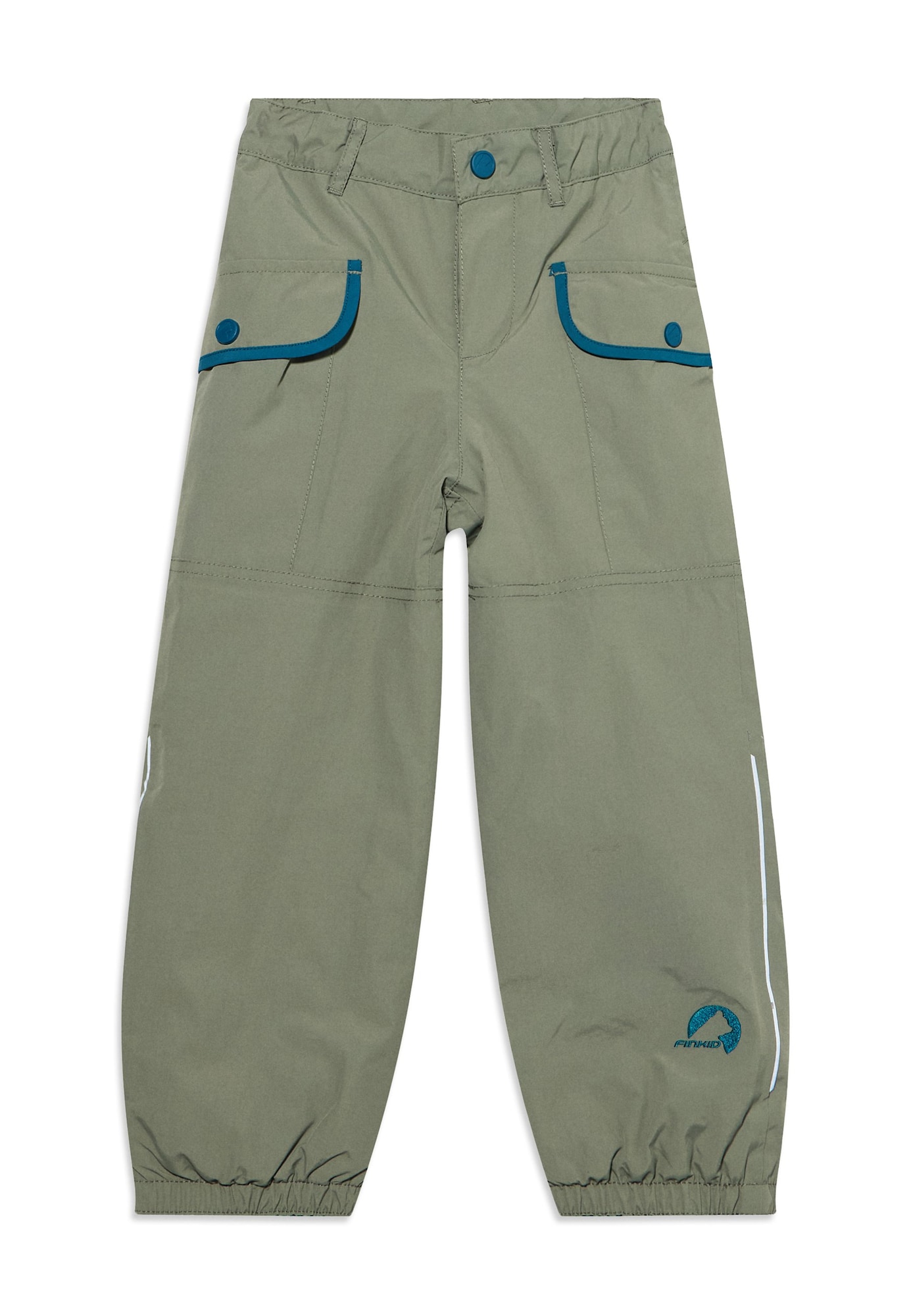 FINKID Pantaloni sport RENTO MUKKA verde pastel