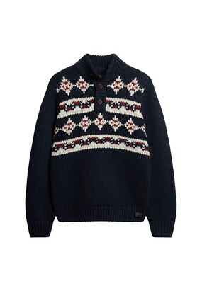 Superdry Trui Navy / Gemengde kleuren