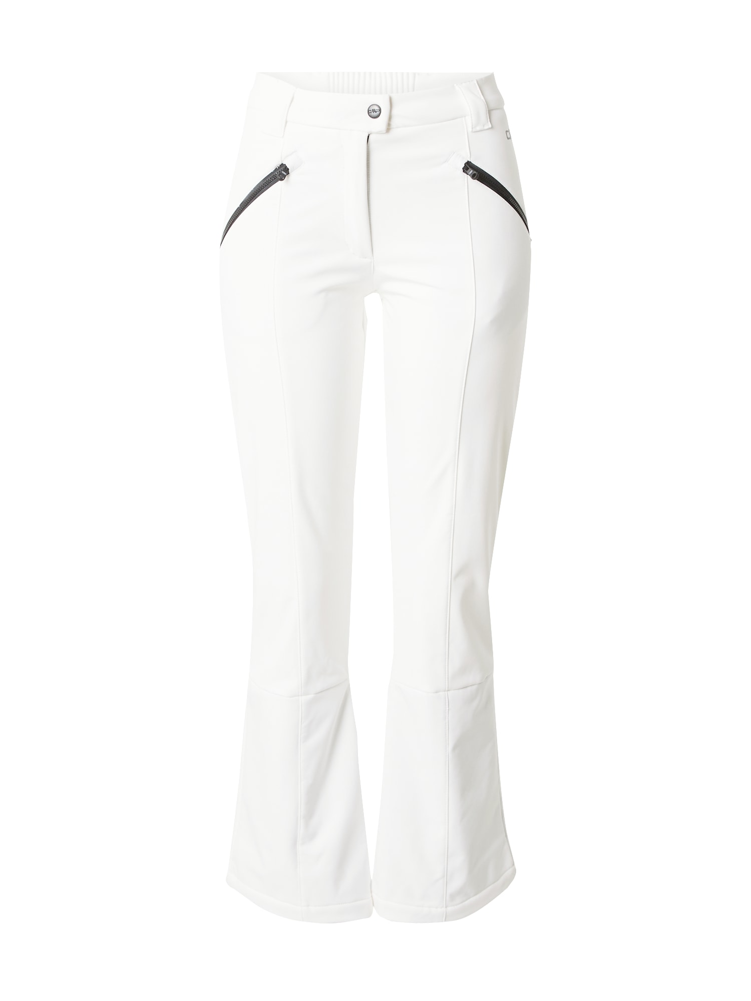 CMP Спортен панталон  черно / бяло