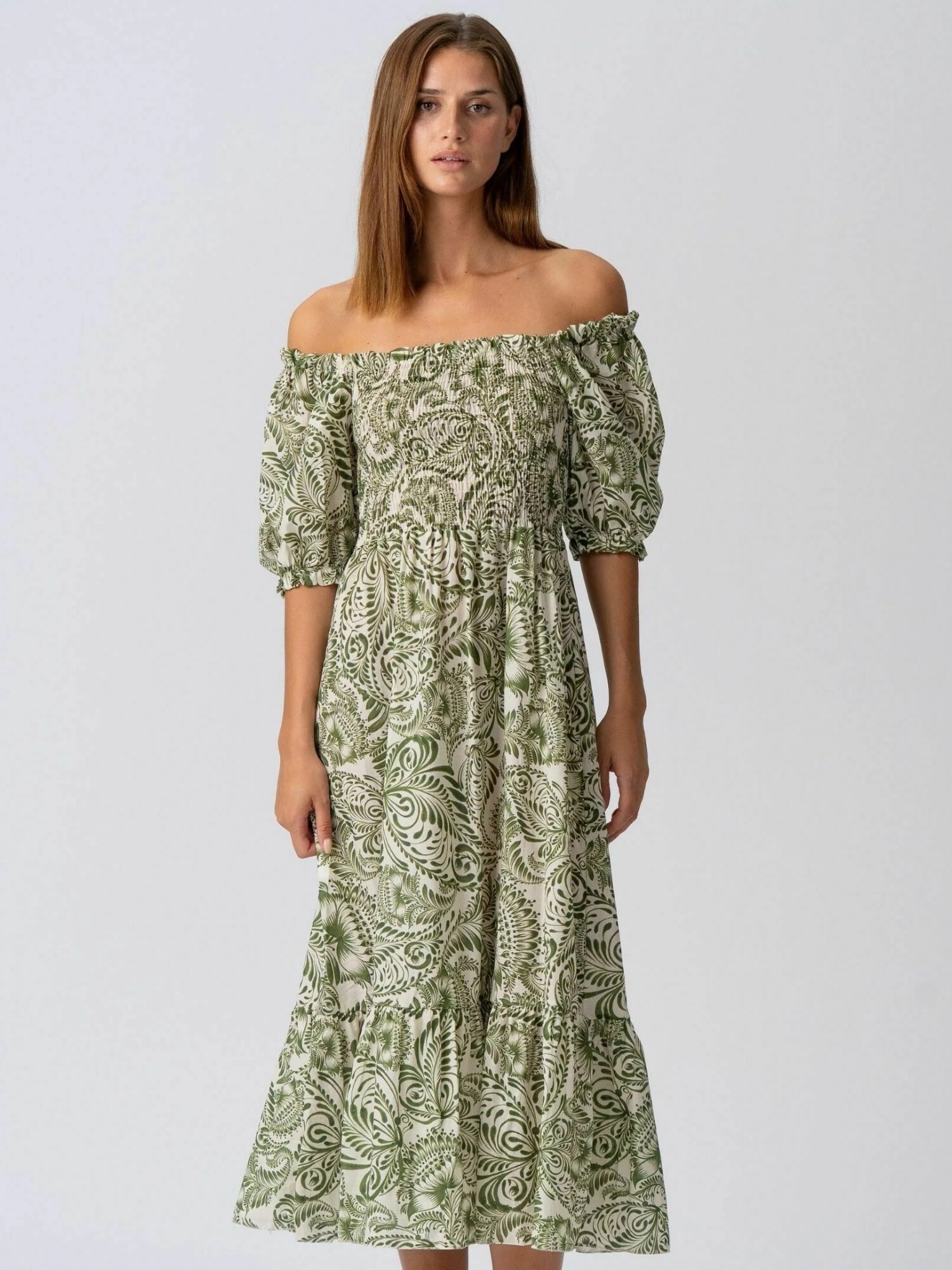TEESHOPPEN Rochie  Lia  verde