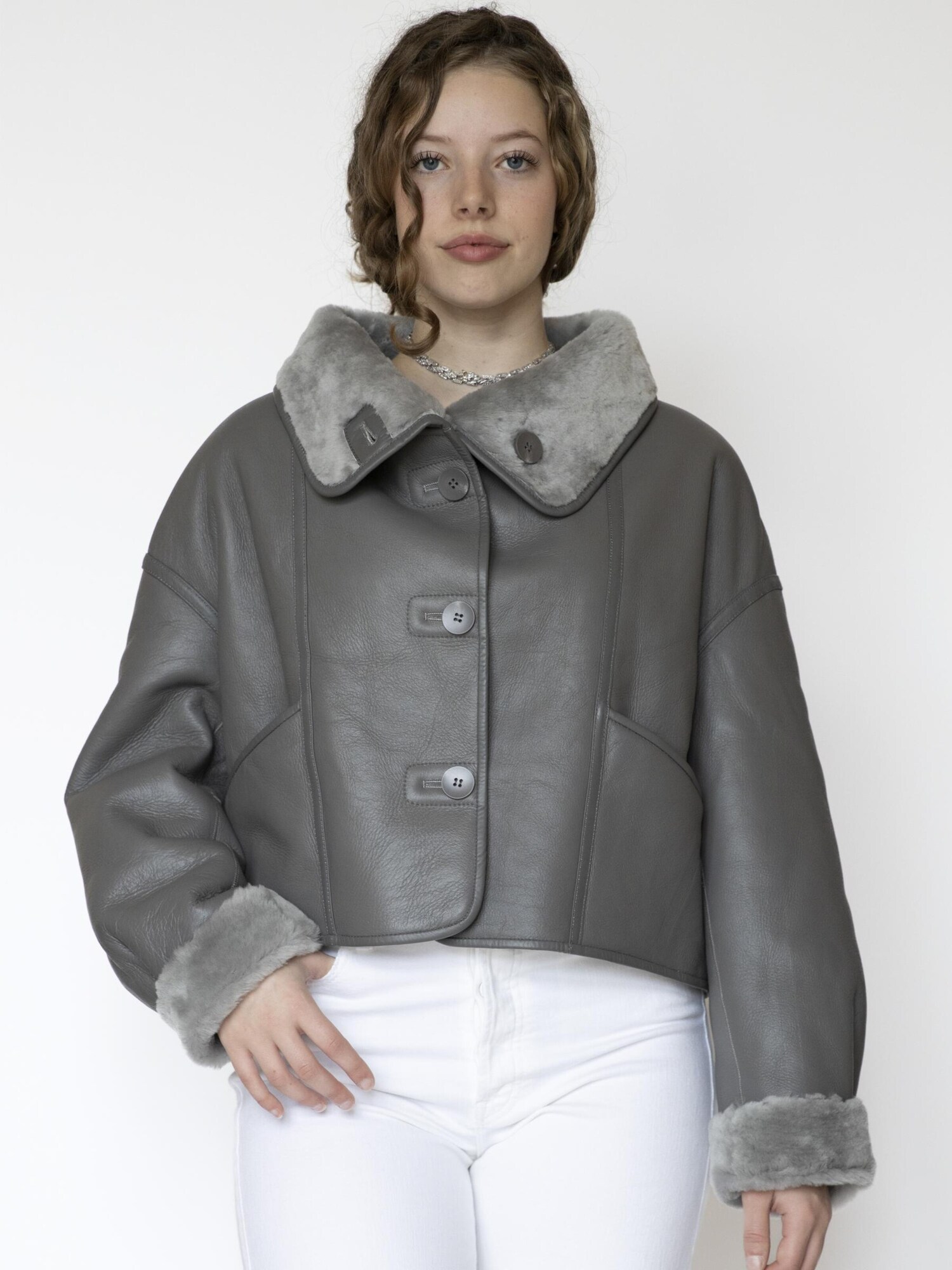 Just things we like Chaqueta de invierno  gris