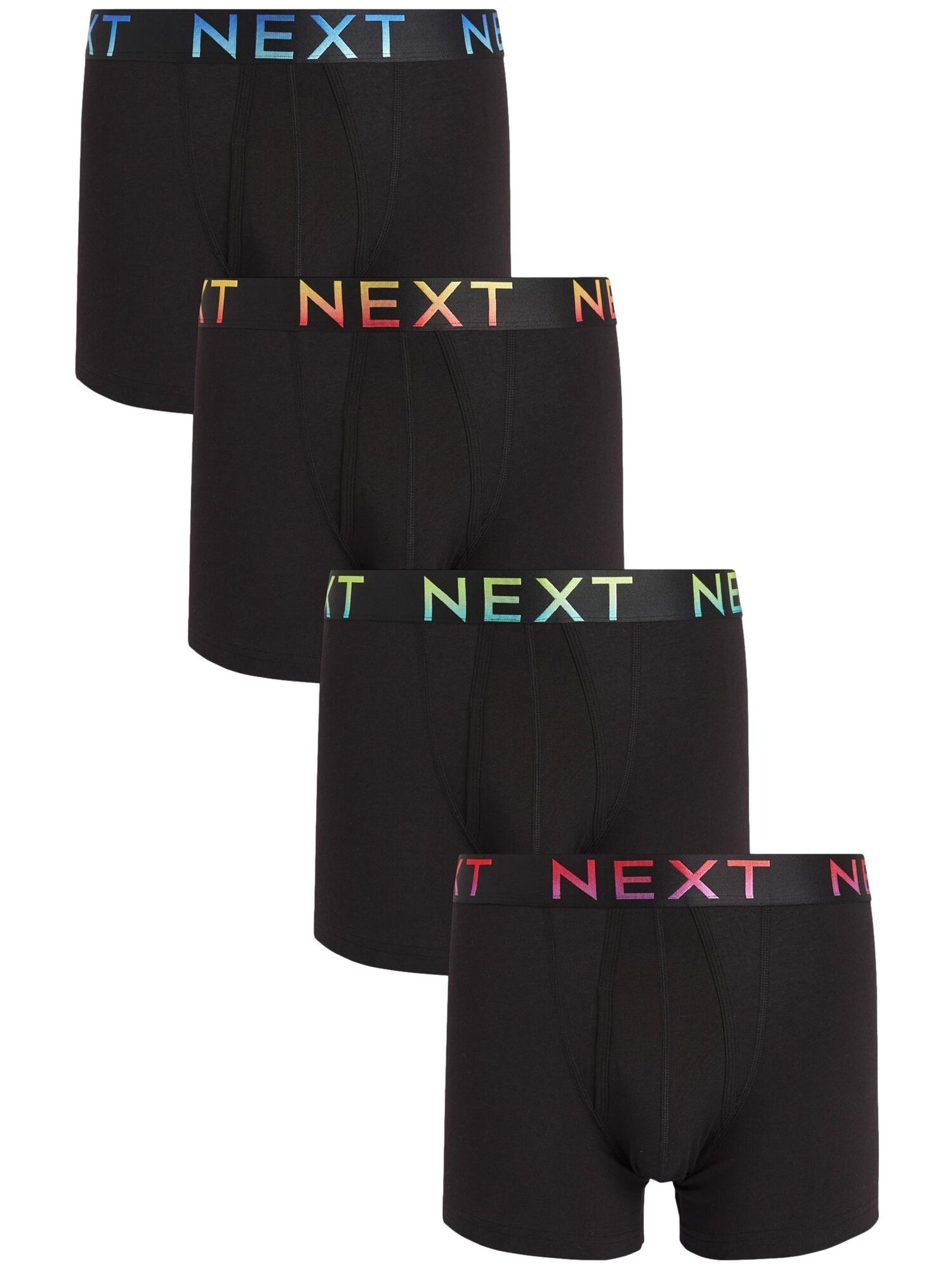 Next Boxeri  albastru deschis / negru / alb
