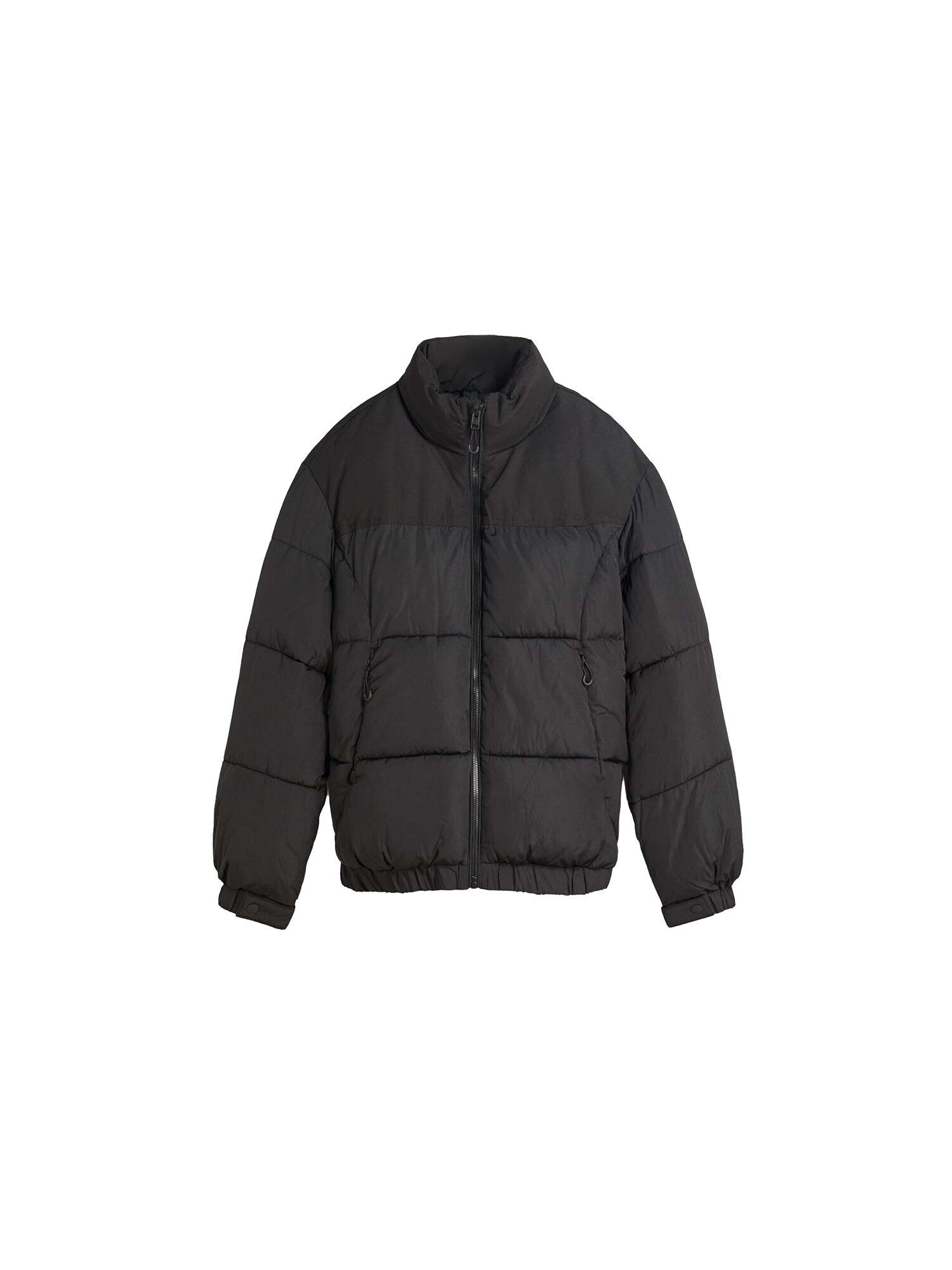 Bershka Geacă de iarnă  negru