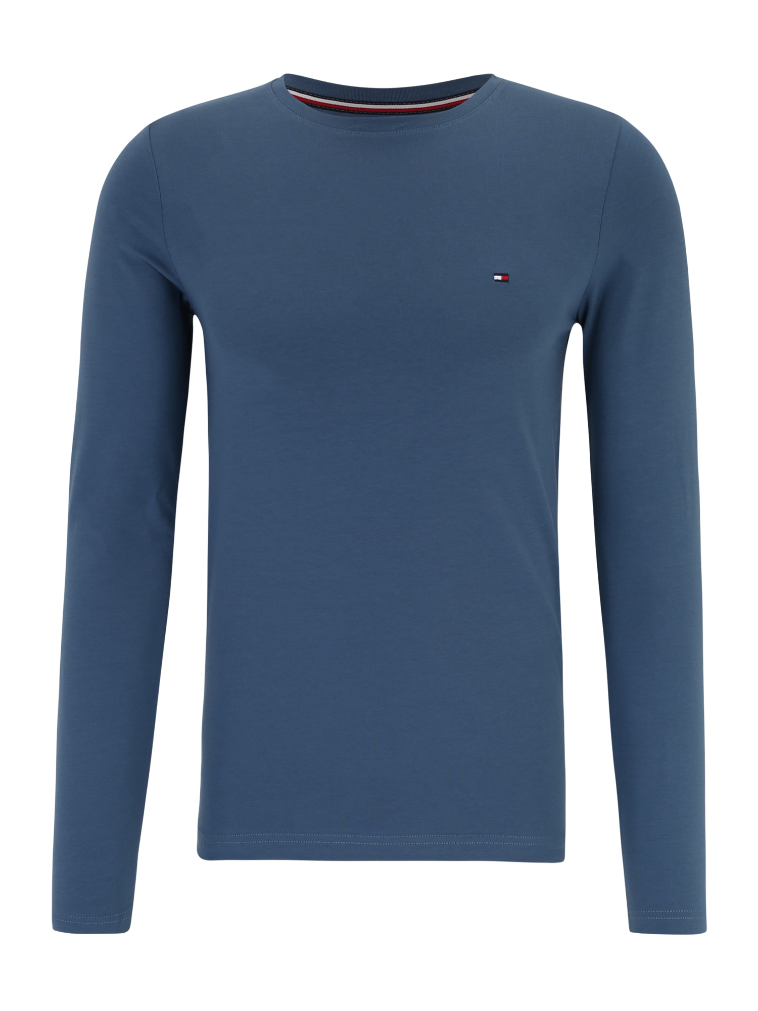 Tommy Hilfiger TOMMY HILFIGER Shirt taubenblau / rot / weiß