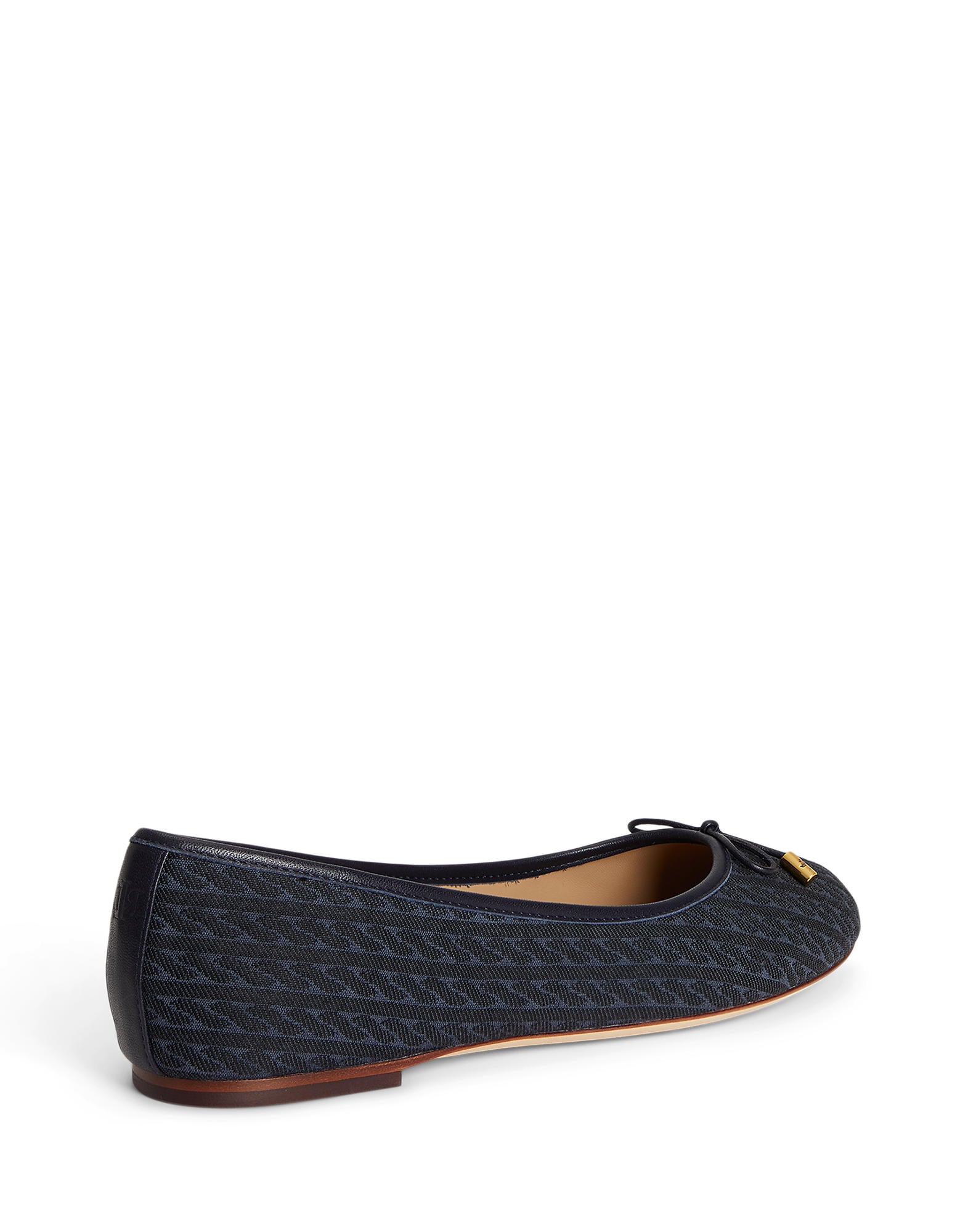 Lauren Ralph Lauren Bailarina 'JAYNA'  navy / azul claro – imagen 4