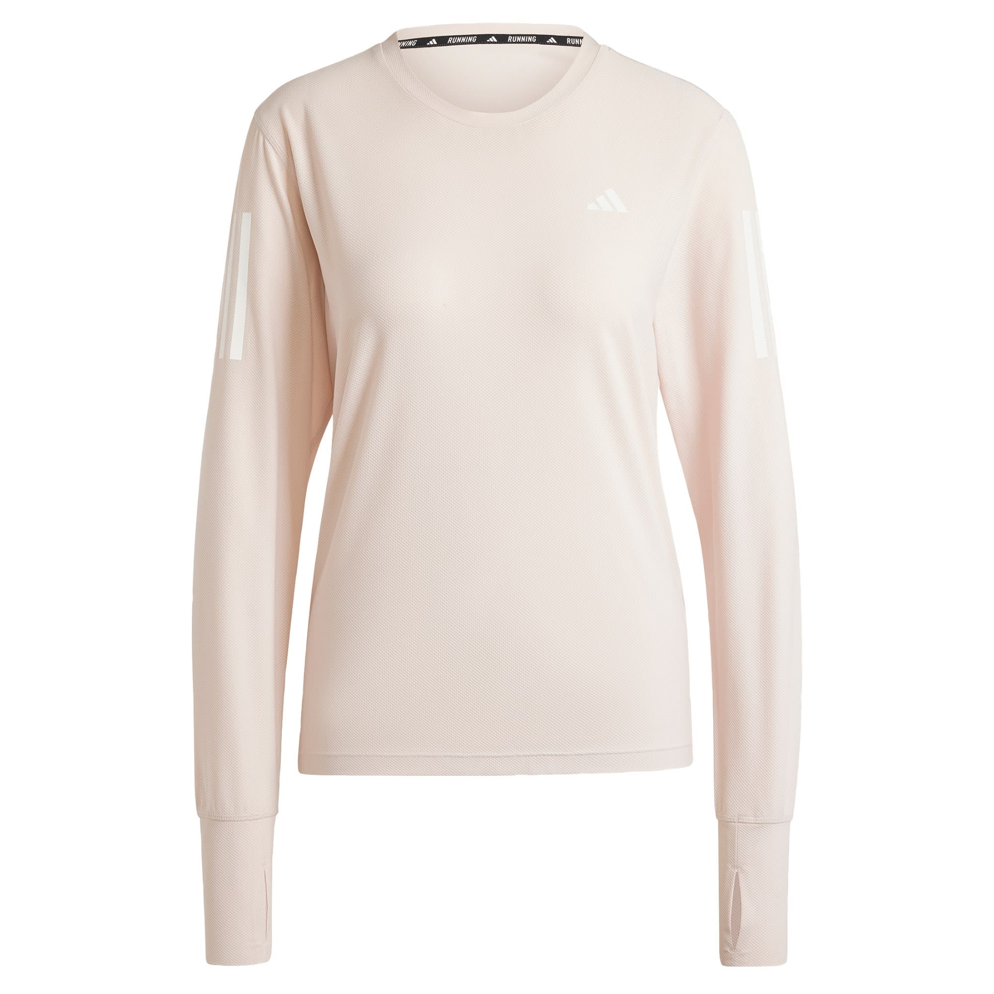 ADIDAS PERFORMANCE Sportiniai marškinėliai 'Own The Run' pastelinė rožinė / balta
