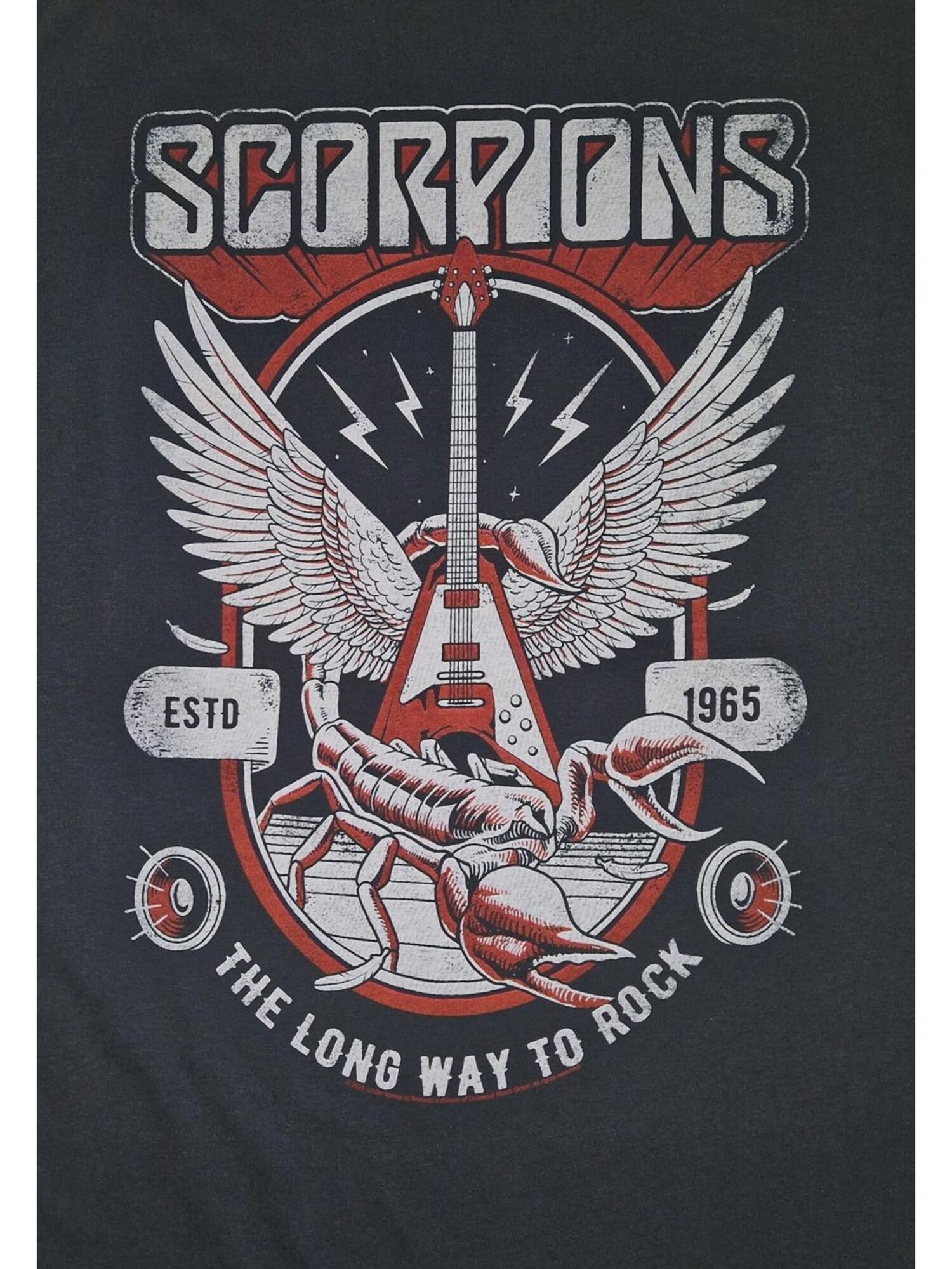 Scorpions Camiseta 'Scorpions The long way to rock T-Shirt'  negro – imagen 3