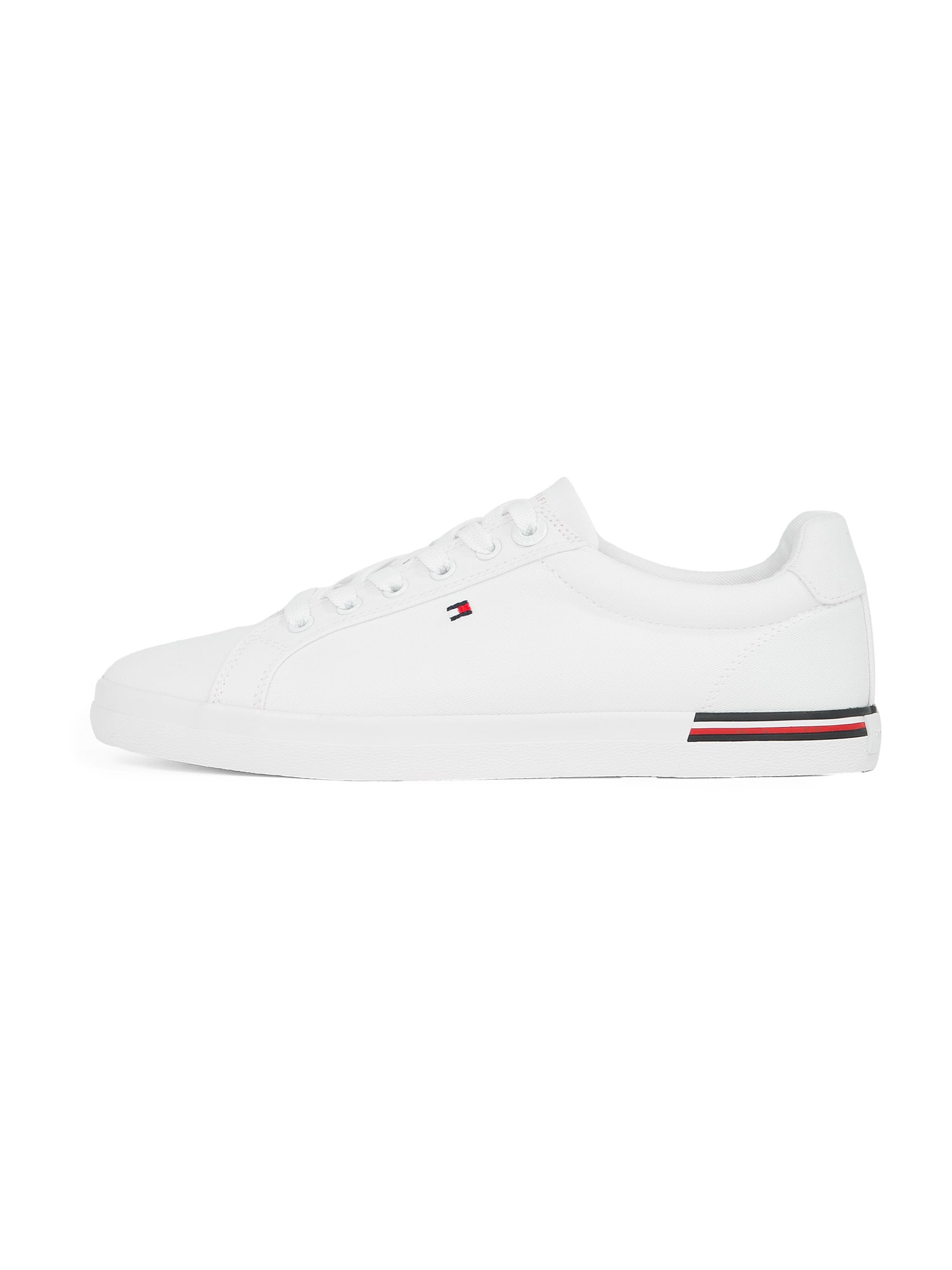 TOMMY HILFIGER Sneaker low Essential  bleumarin / roșu / alb