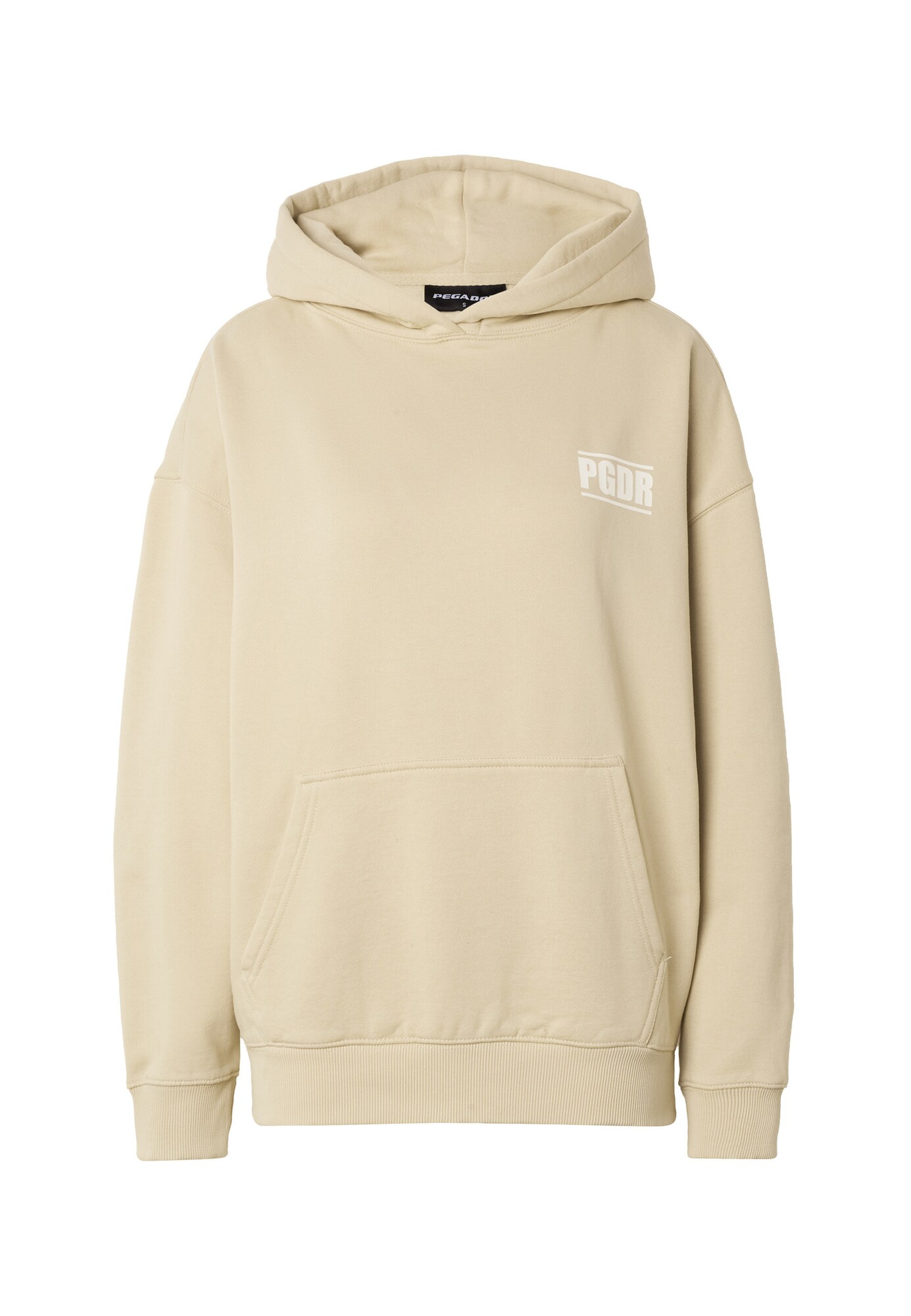 Pegador Sudadera 'Monsaraz'  arena / blanco