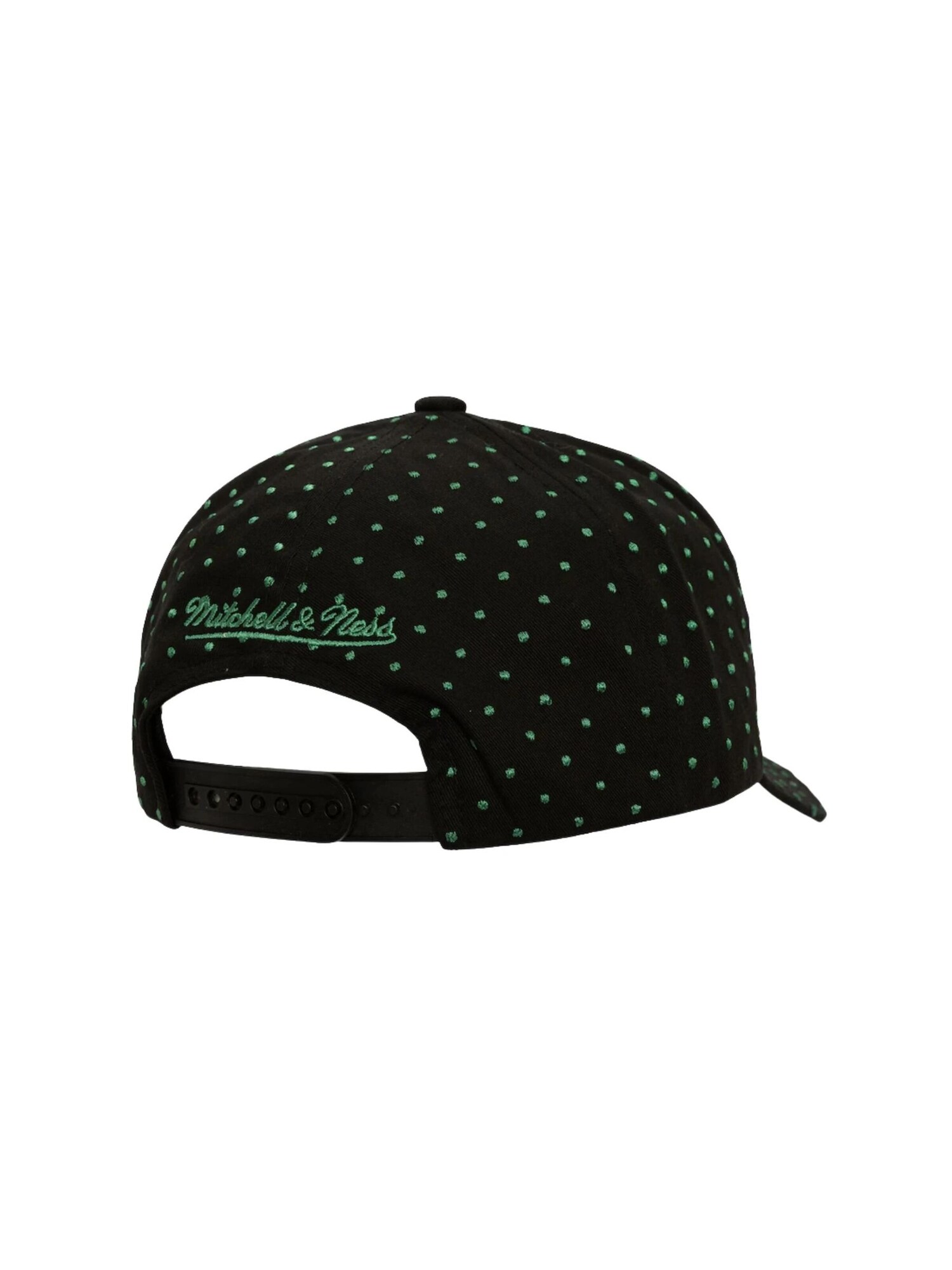 Mitchell & Ness Gorra 'Gorra mitchell & ness negra celtics polka dotted pro crown snapback'  negro