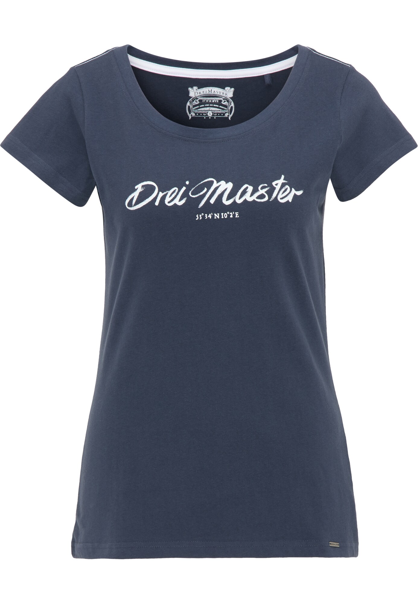 DreiMaster Vintage Marškinėliai  mėlyna / balta