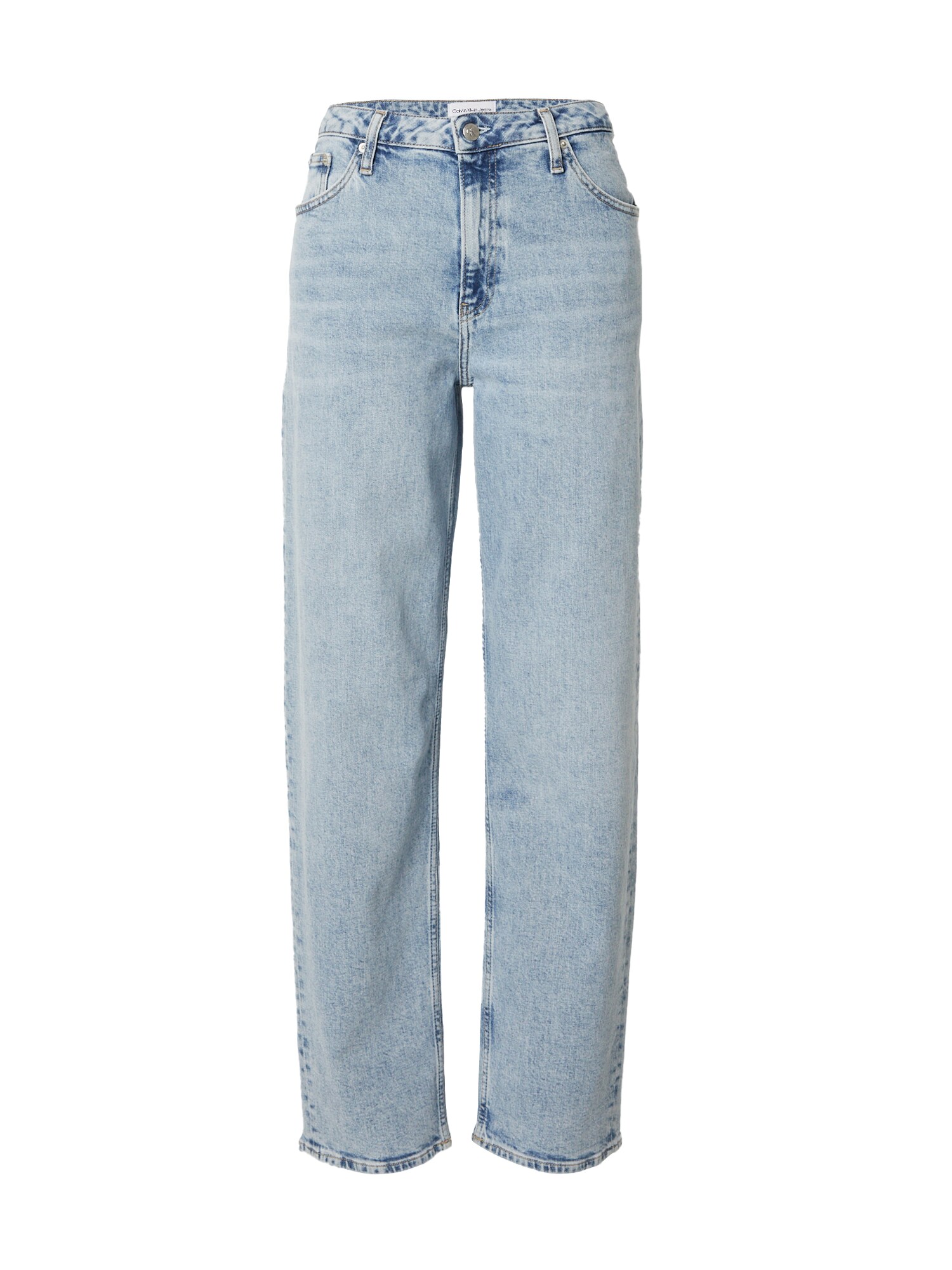 Calvin Klein Jeans Džínsy 'LOOSE STRAIGHT'  svetlomodrá