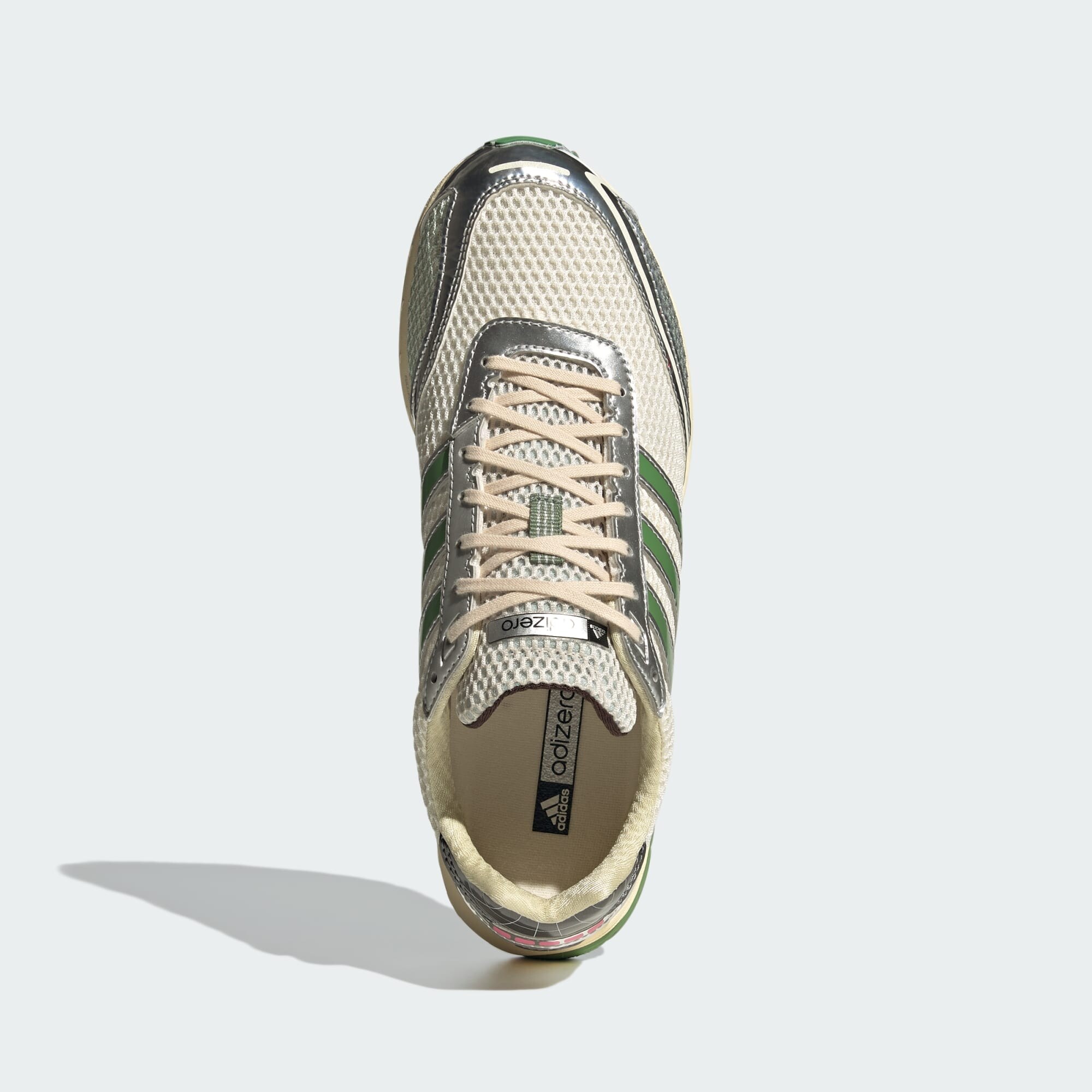 ADIDAS ORIGINALS Nízke tenisky 'Adizero Adios OG' zelená / strieborná / šedobiela (obrázok 3)