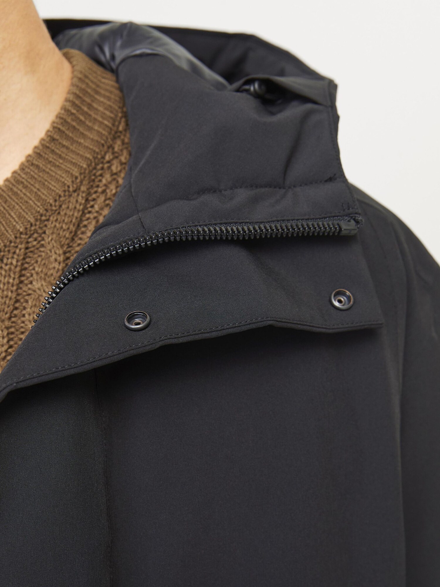 JACK & JONES Téli parka 'JJEKeen'  fekete termék 2. képe