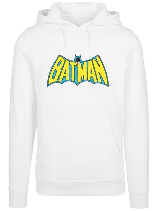 F4NT4STIC Sweatshirt ‘DC Comics Batman’ Blauw / Geel / Zwart / Wit