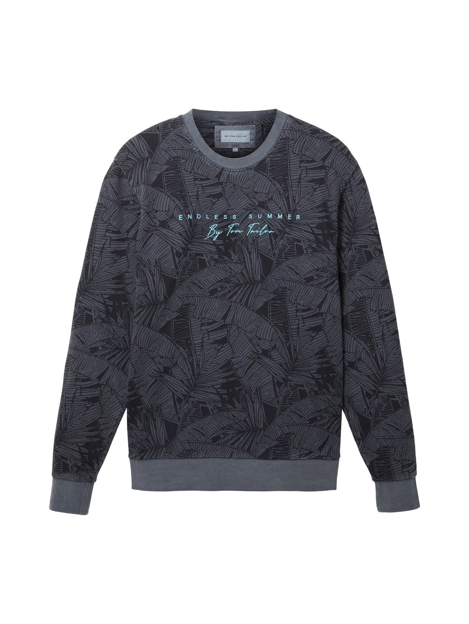 Tom Tailor TOM TAILOR Sweatshirt nachtblau / taubenblau / hellblau
