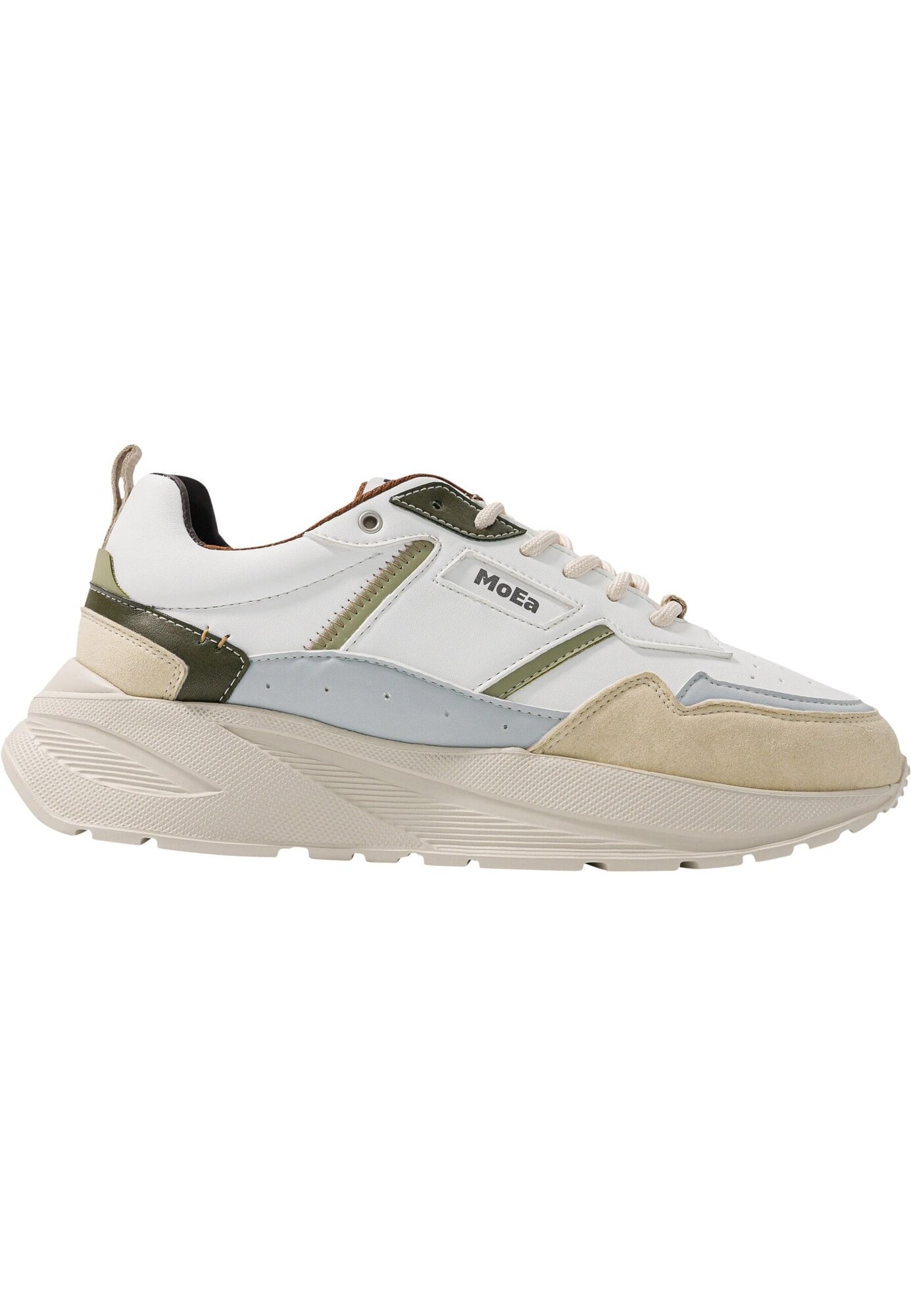 MoEa Zapatillas deportivas bajas 'Gen5' beige / azul claro / verde / blanco