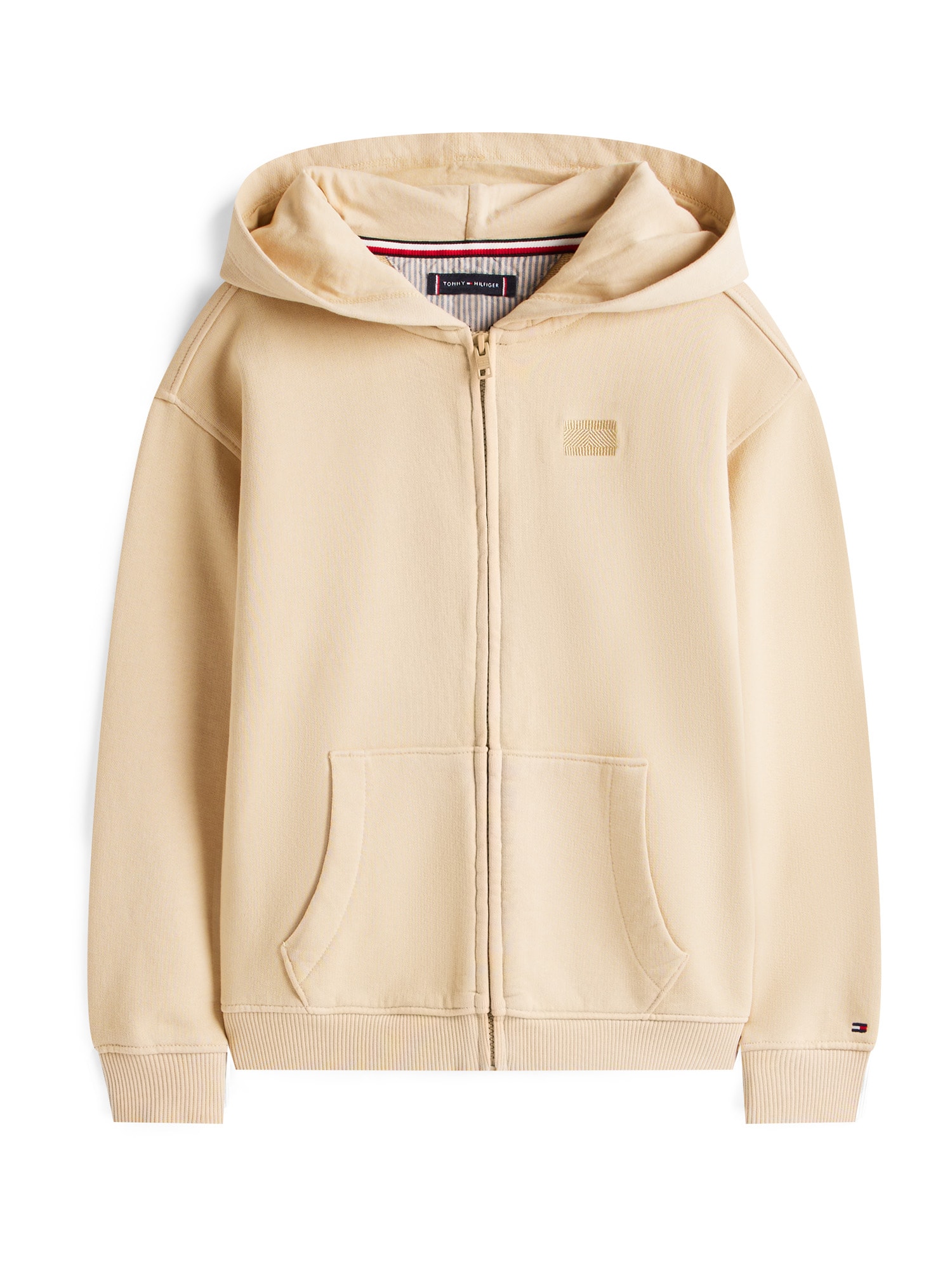 TOMMY HILFIGER Tréning dzseki  bézs akciós termékkép 1