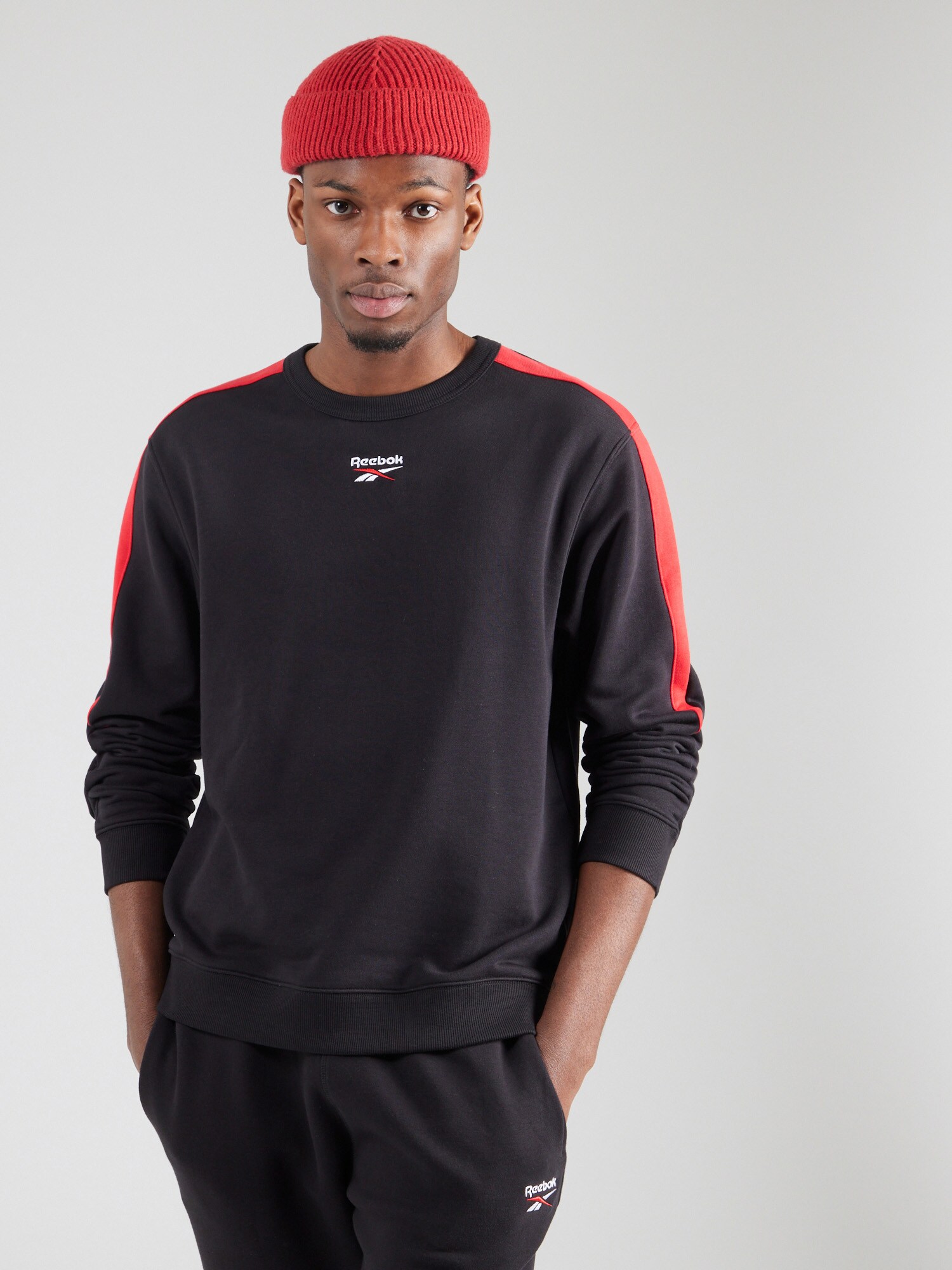 Reebok Sport szabadidős felsők  rikító piros / fekete / fehér termék 2. képe