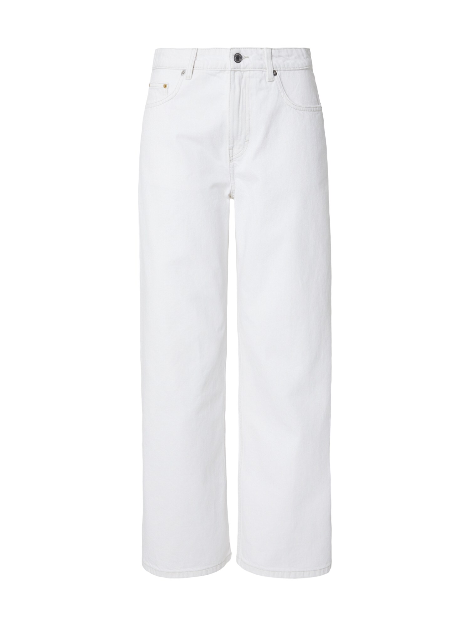 WEEKDAY Vaquero 'Missy' blanco denim