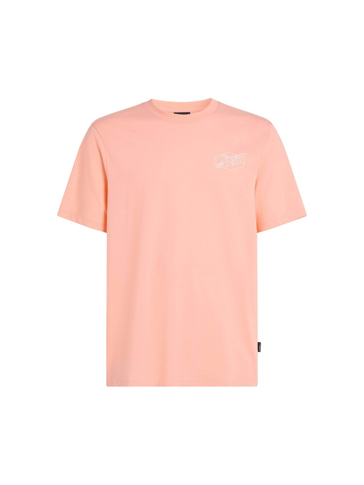 O'NEILL T-Shirt Herren Größe XL koralle / weiß